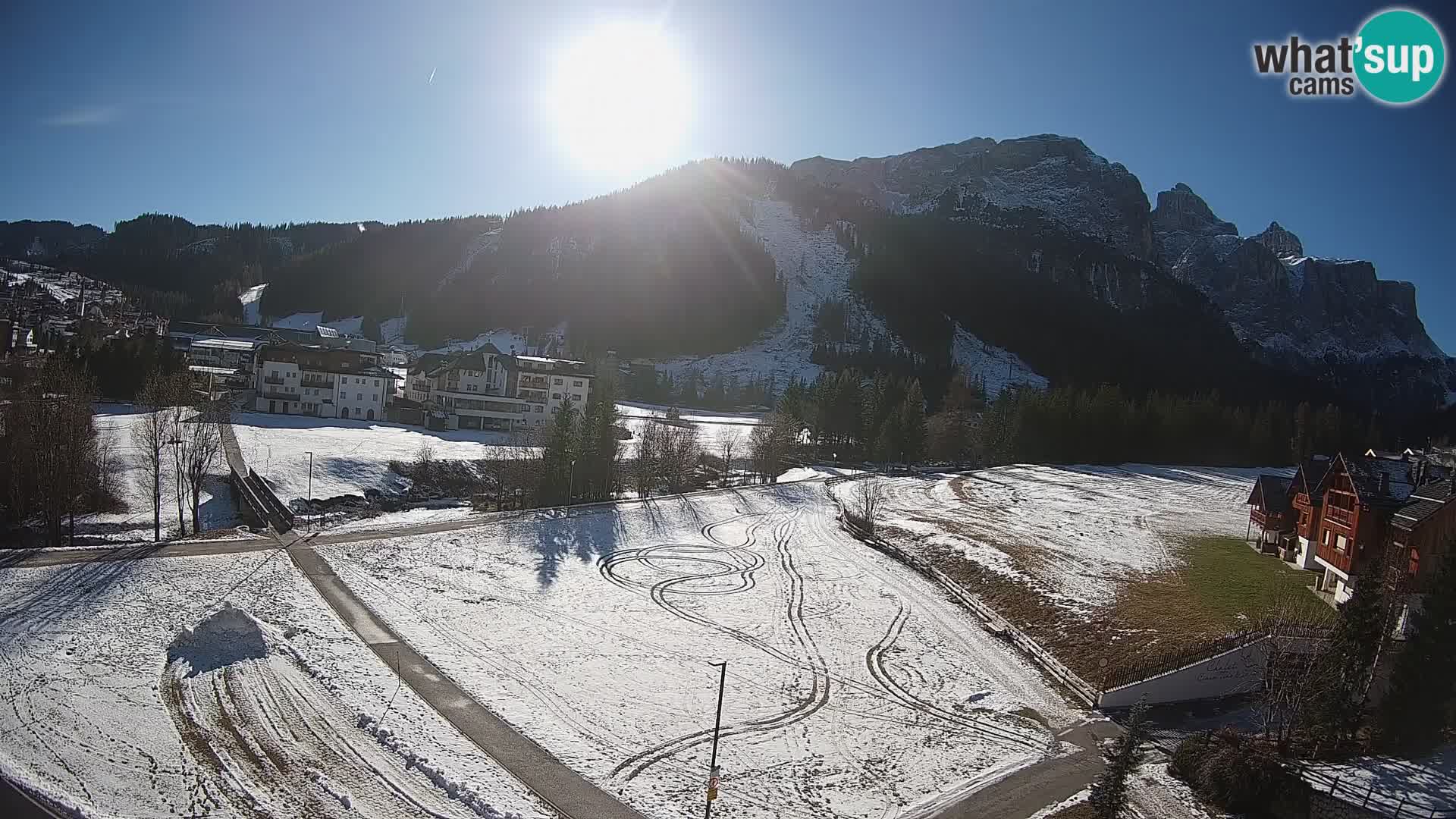 Webcam Corvara | Vista spettacolare Gruppo del Sella