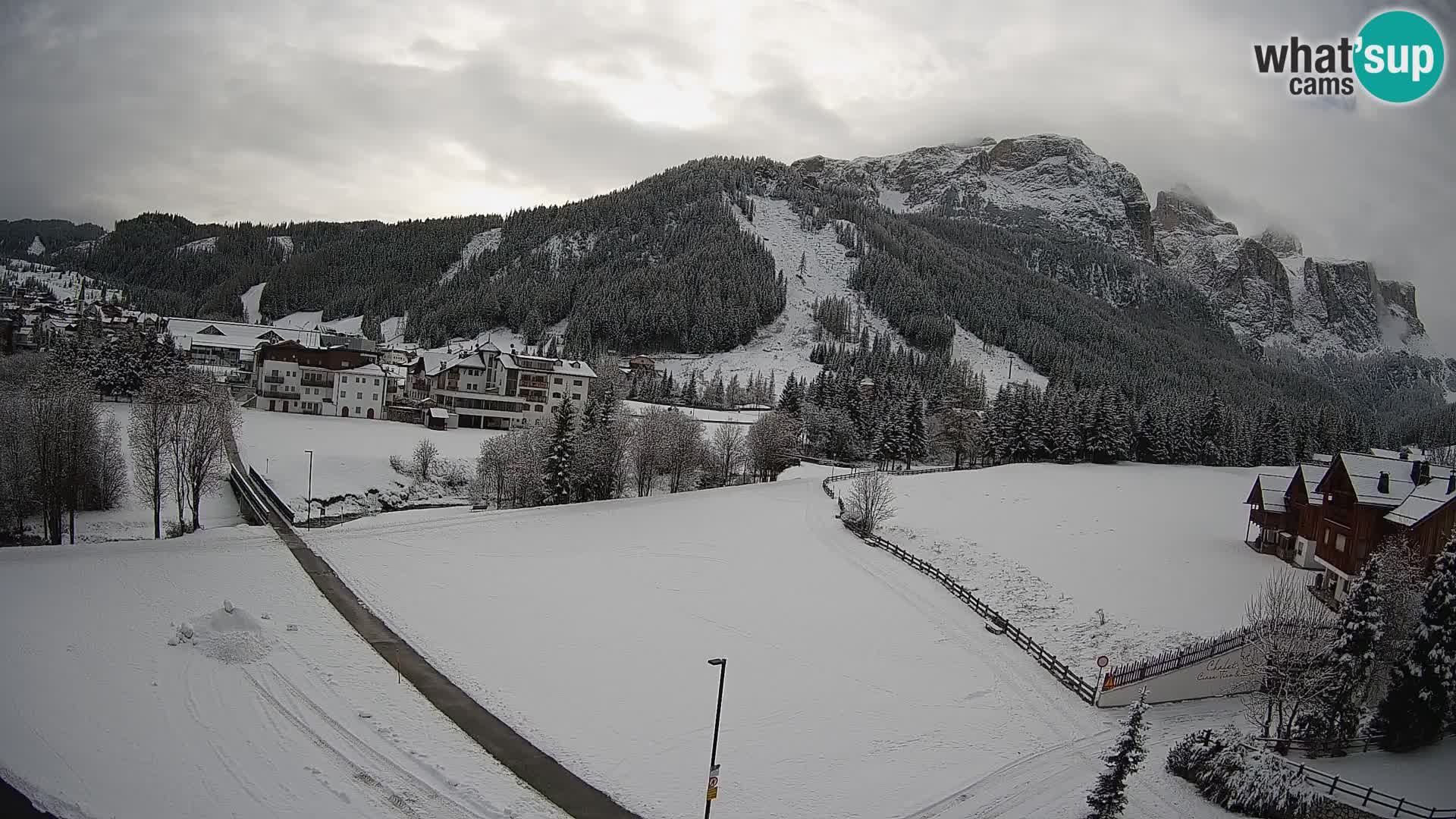 Webcam Corvara | Vista spettacolare Gruppo del Sella