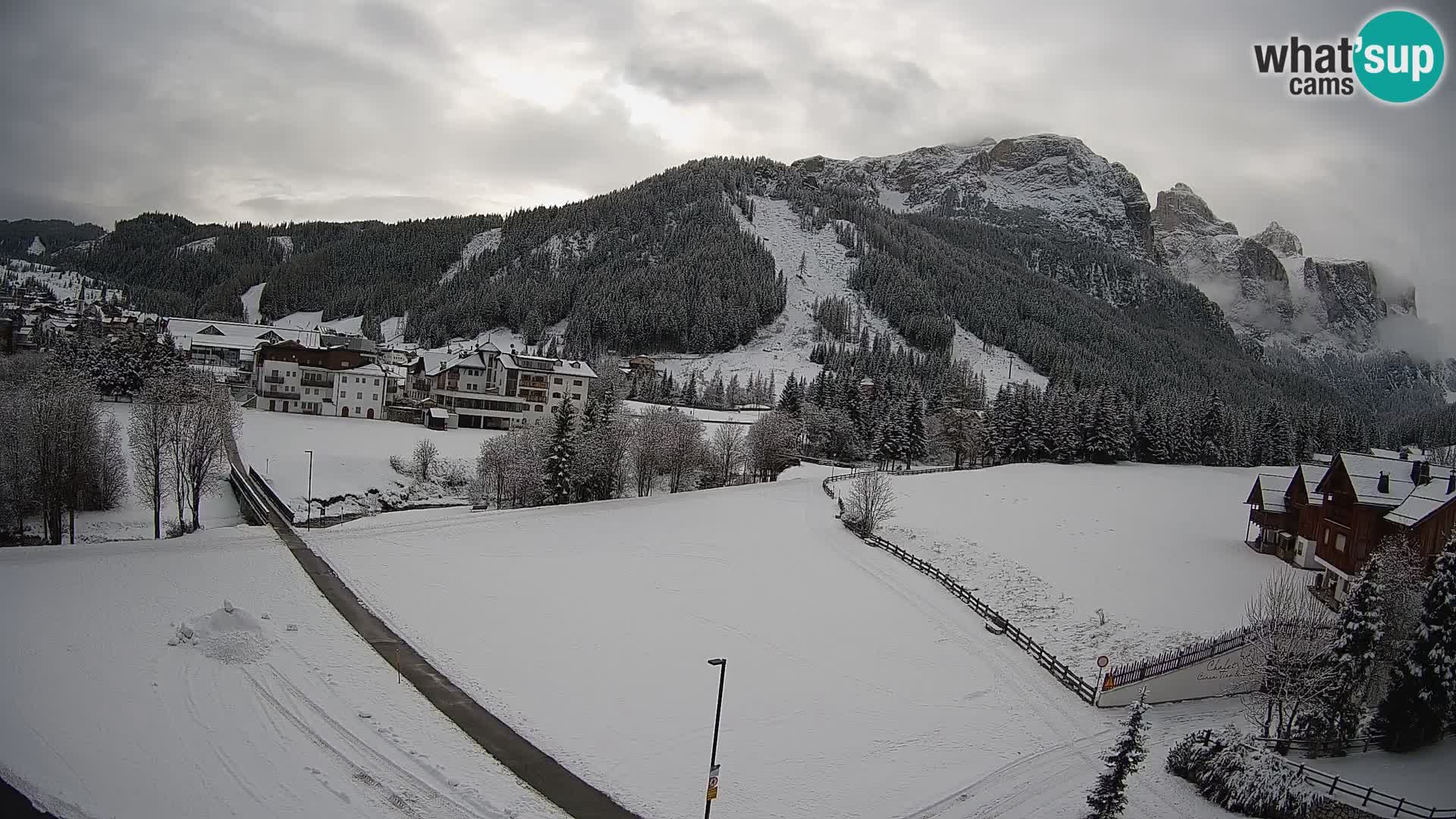 Webcam Corvara | Vista spettacolare Gruppo del Sella