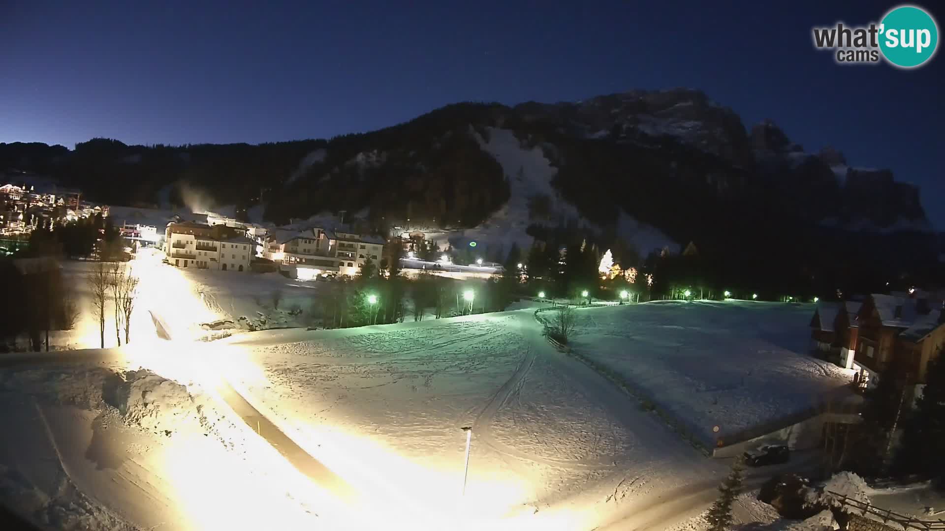 Webcam Corvara in Badia: Spectacular Views of the Sella Group