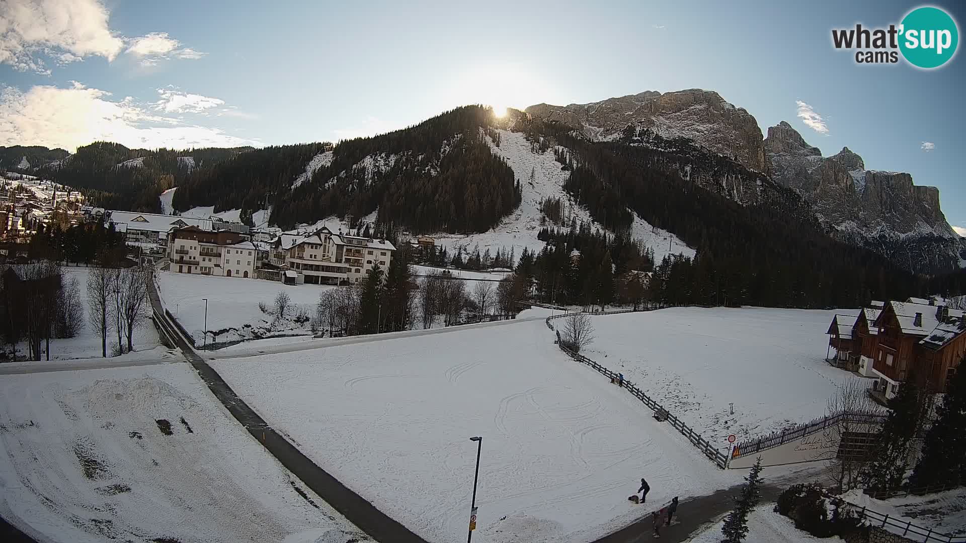 Camera en vivo Corvara | Vistas espectaculares del Grupo Sella