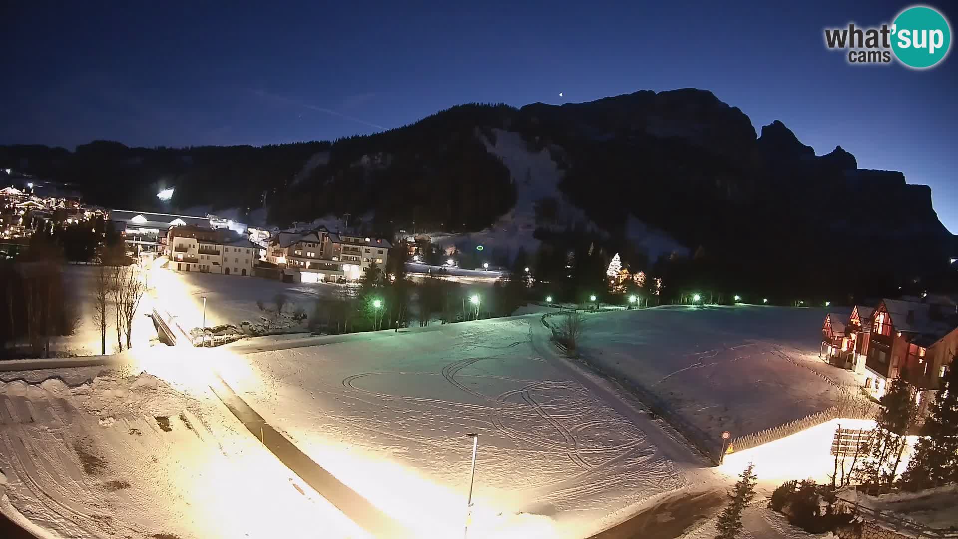 Webcam Corvara | Vista spettacolare Gruppo del Sella