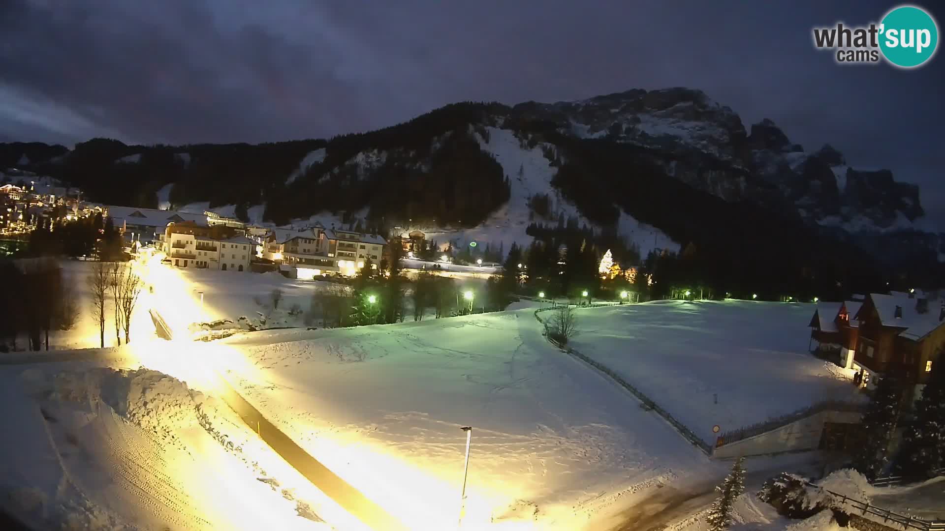 Webcam Corvara | Vista spettacolare Gruppo del Sella