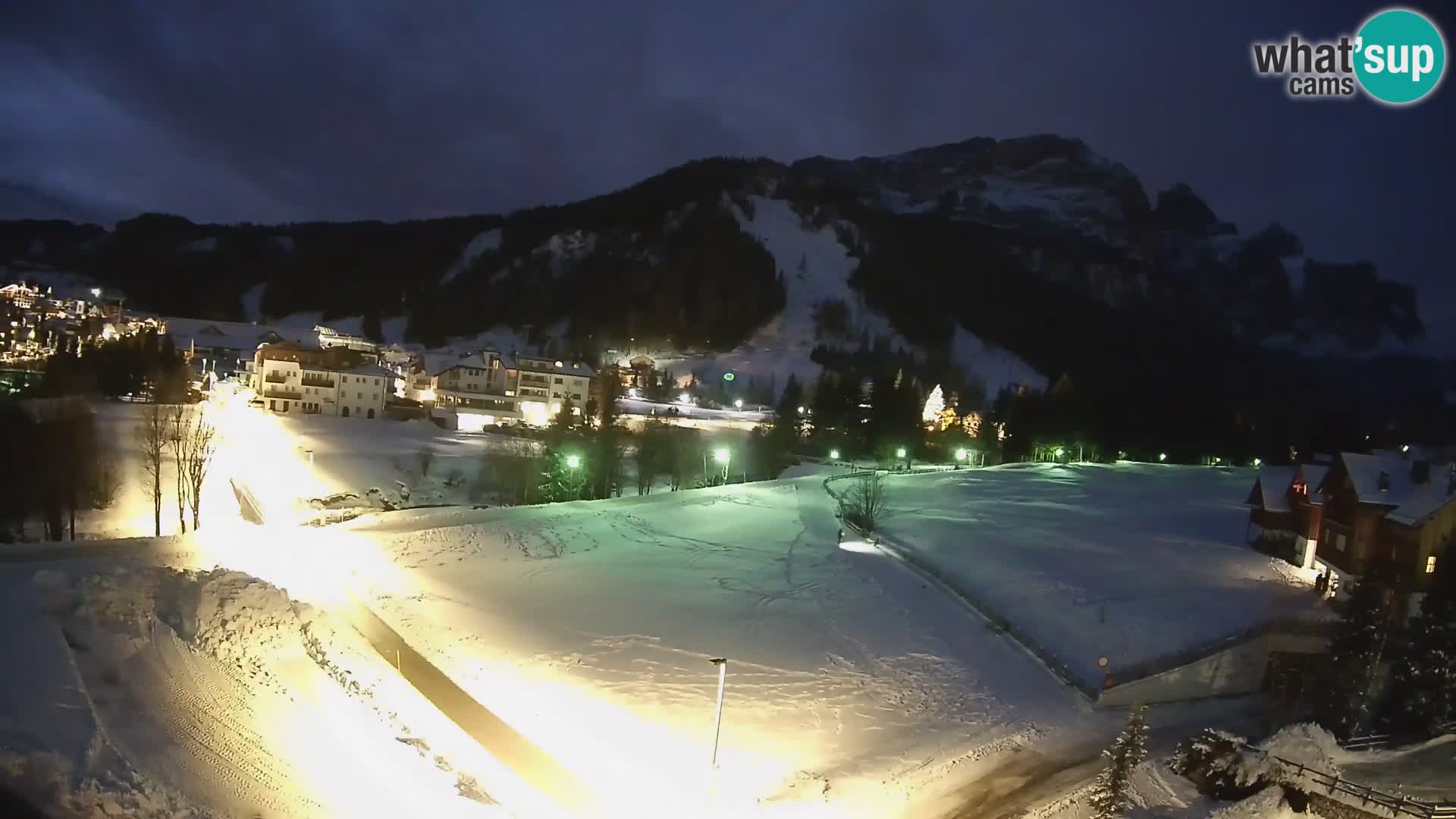 Webcam Corvara | Vista spettacolare Gruppo del Sella