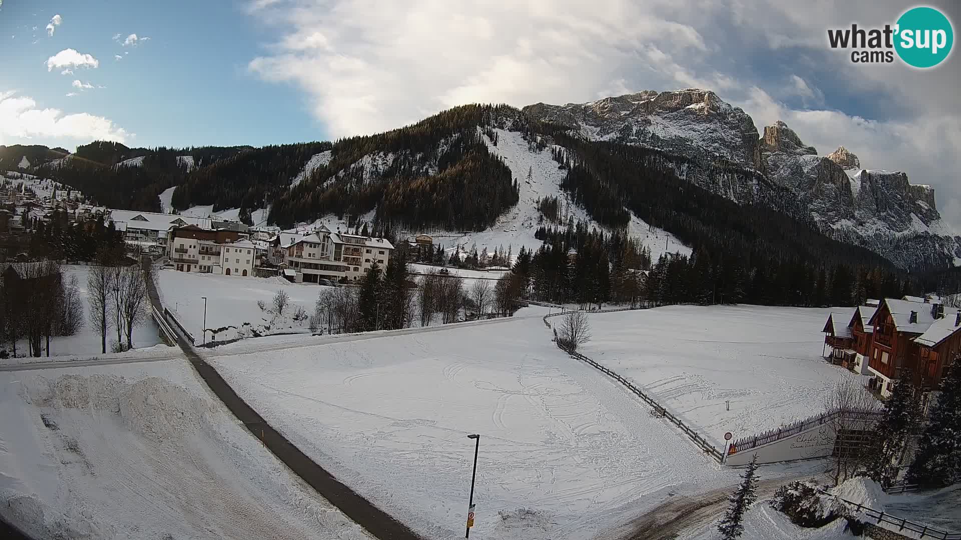 Corvara webcam | Spektakuläre Ausblicke auf die Sellagruppe