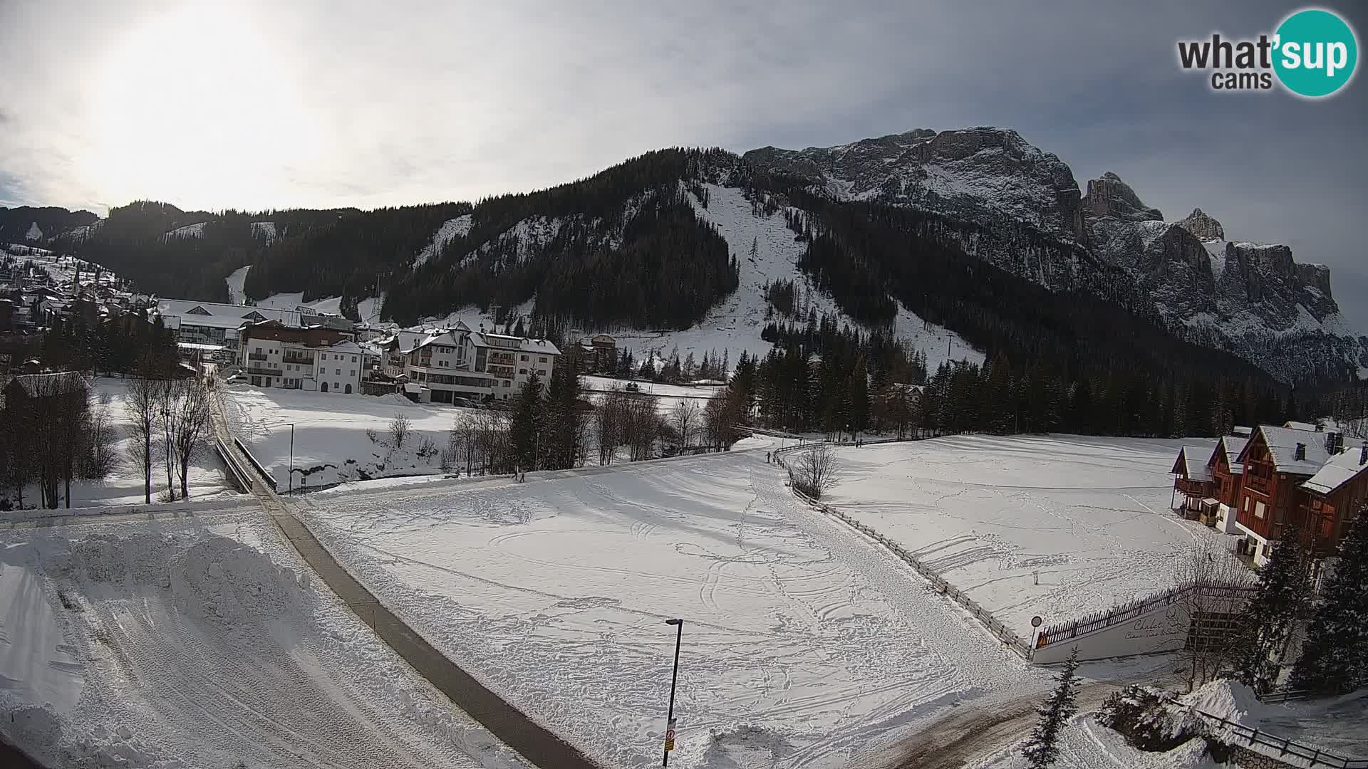 Corvara webcam | Spektakuläre Ausblicke auf die Sellagruppe