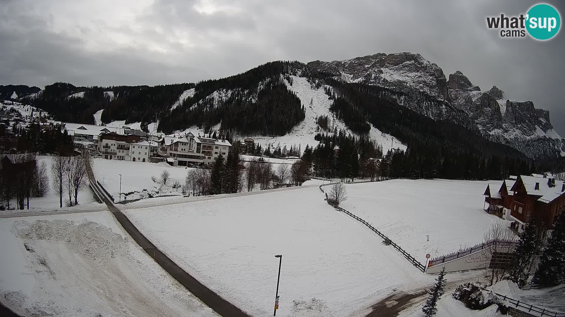 Live cam Corvara | Vues spectaculaires sur le groupe Sella