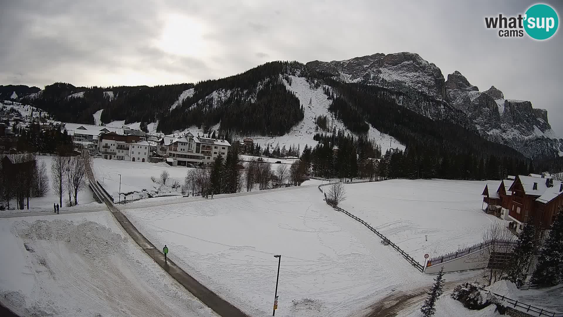 Live cam Corvara | Vues spectaculaires sur le groupe Sella