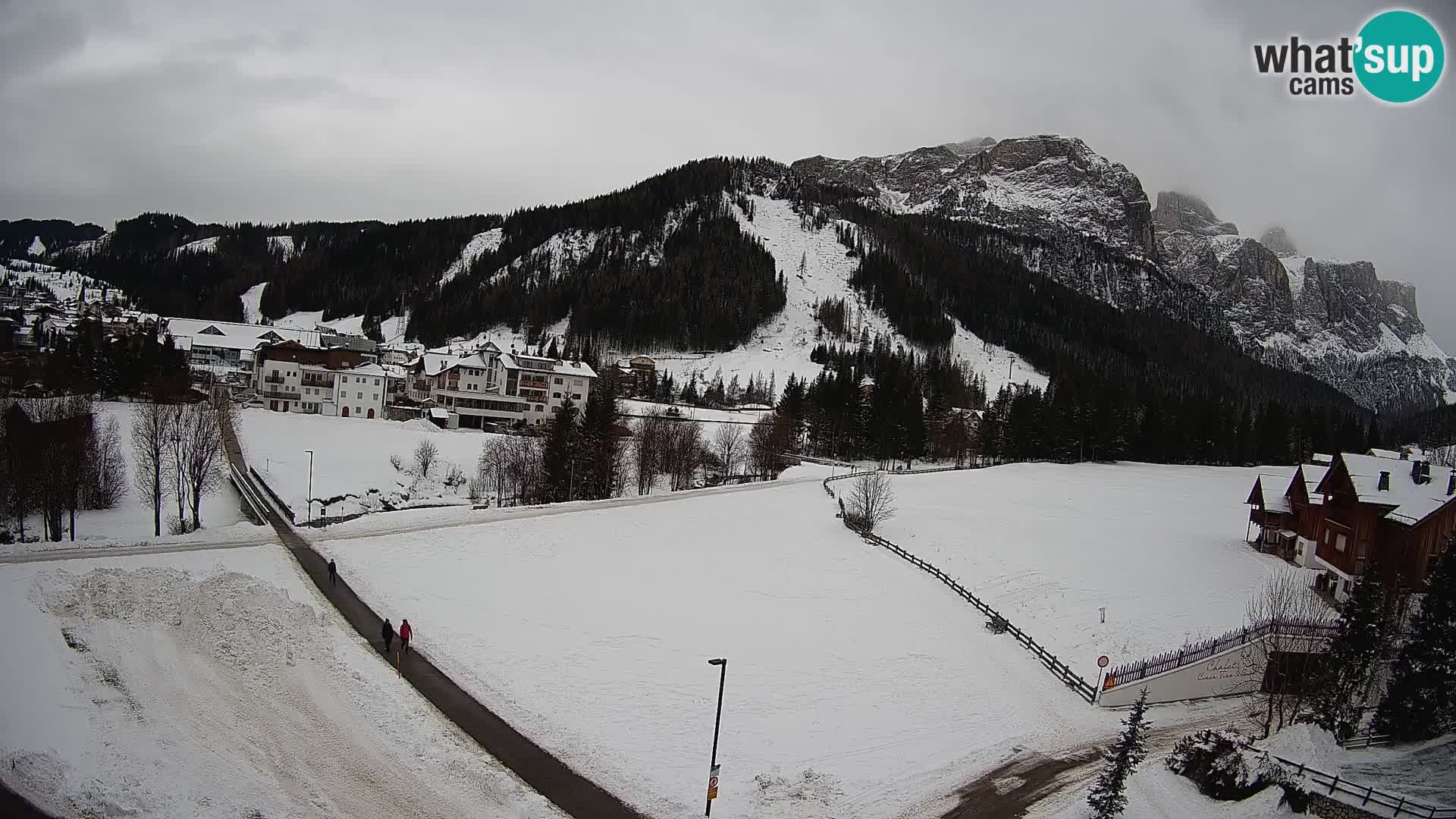 Camera en vivo Corvara | Vistas espectaculares del Grupo Sella