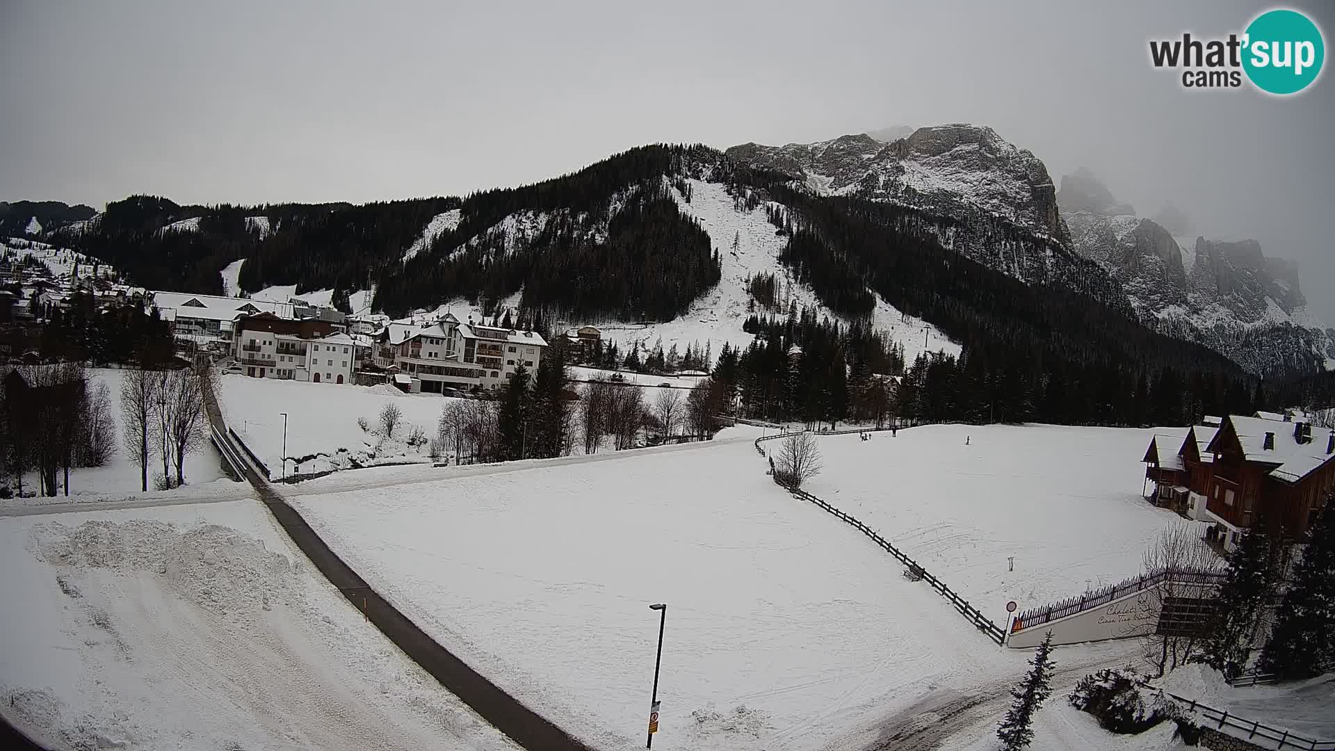 Corvara webcam | Spektakuläre Ausblicke auf die Sellagruppe