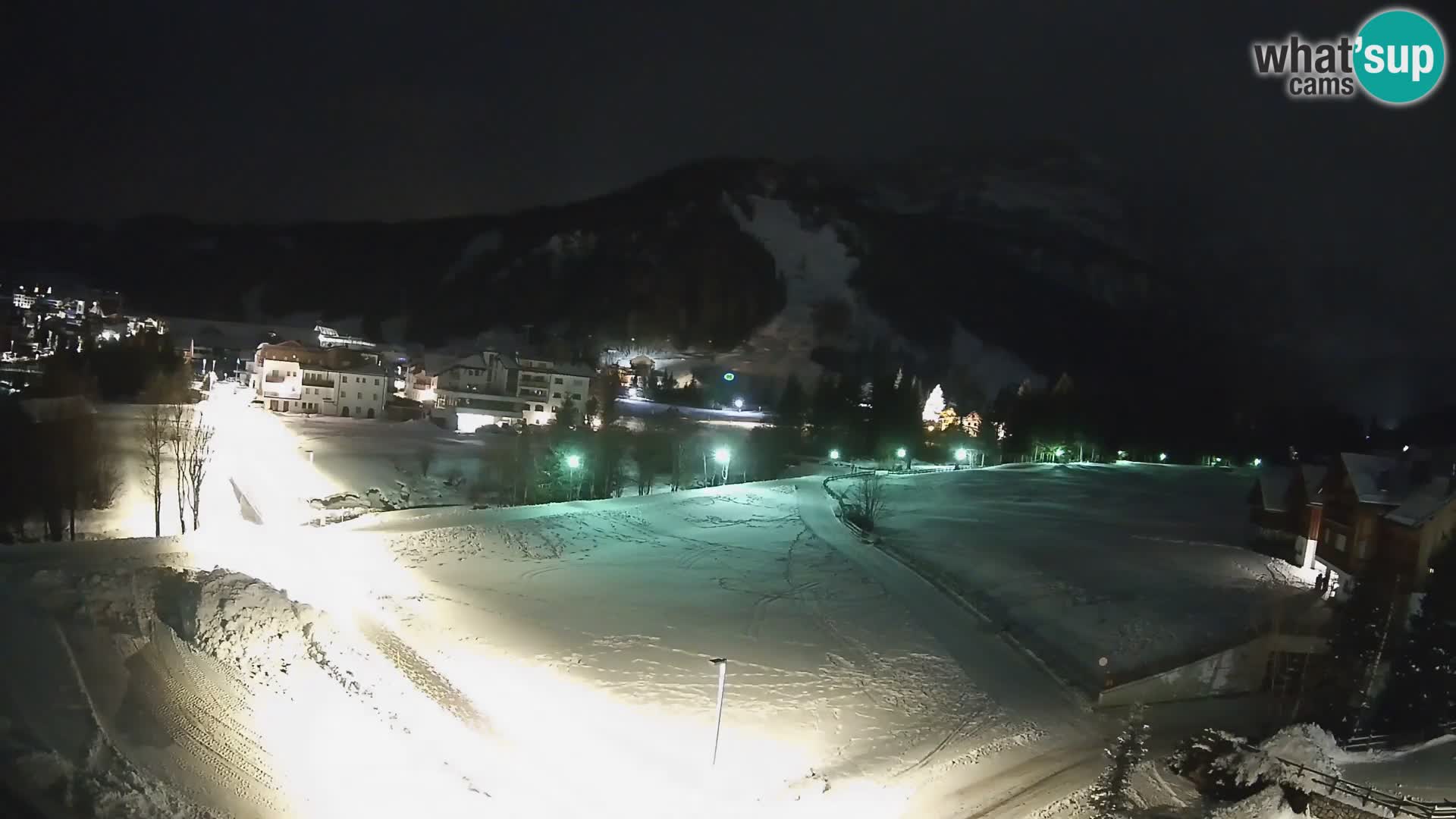 Webcam Corvara in Badia: Spectacular Views of the Sella Group