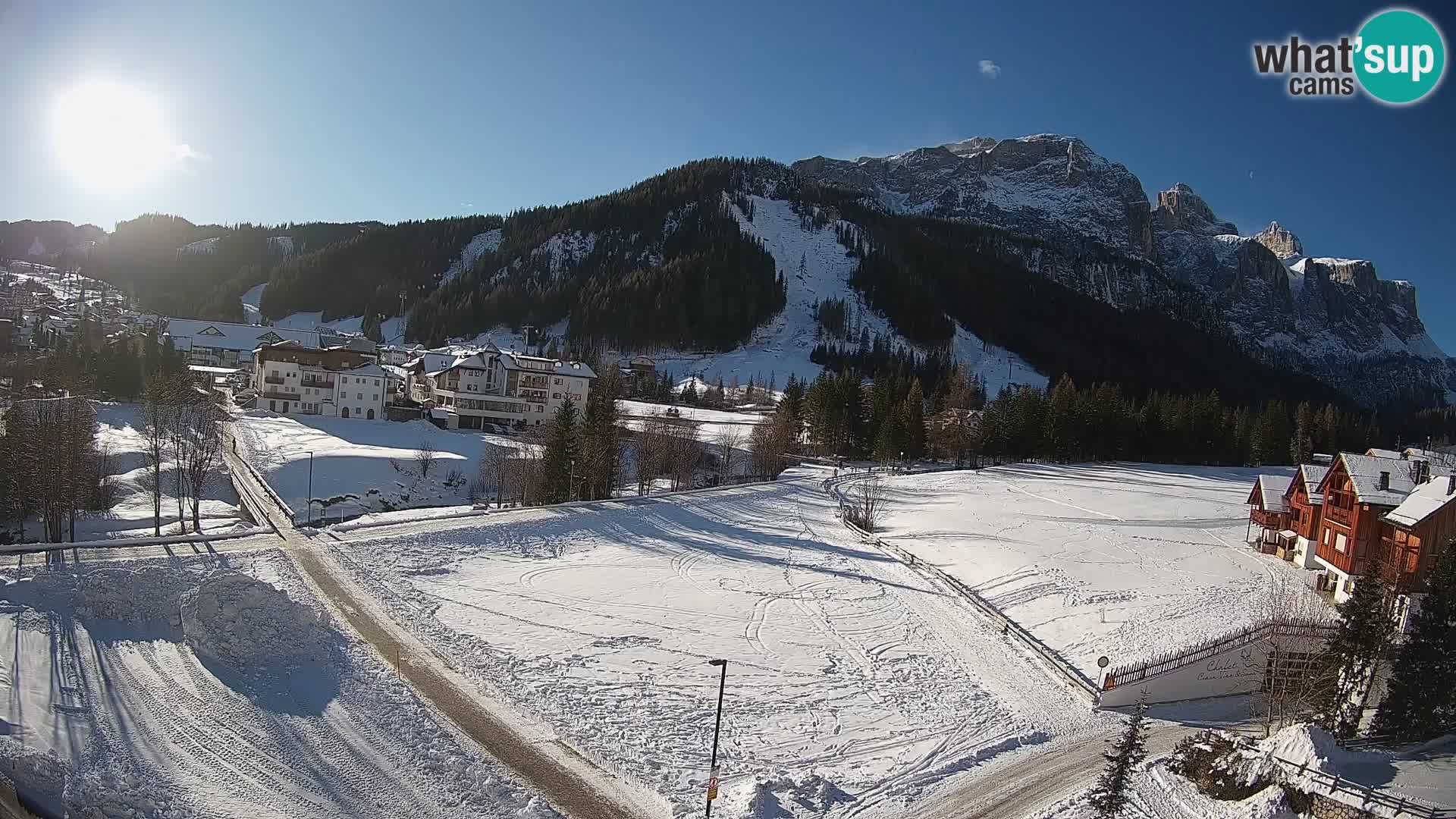 Corvara webcam | Spektakuläre Ausblicke auf die Sellagruppe