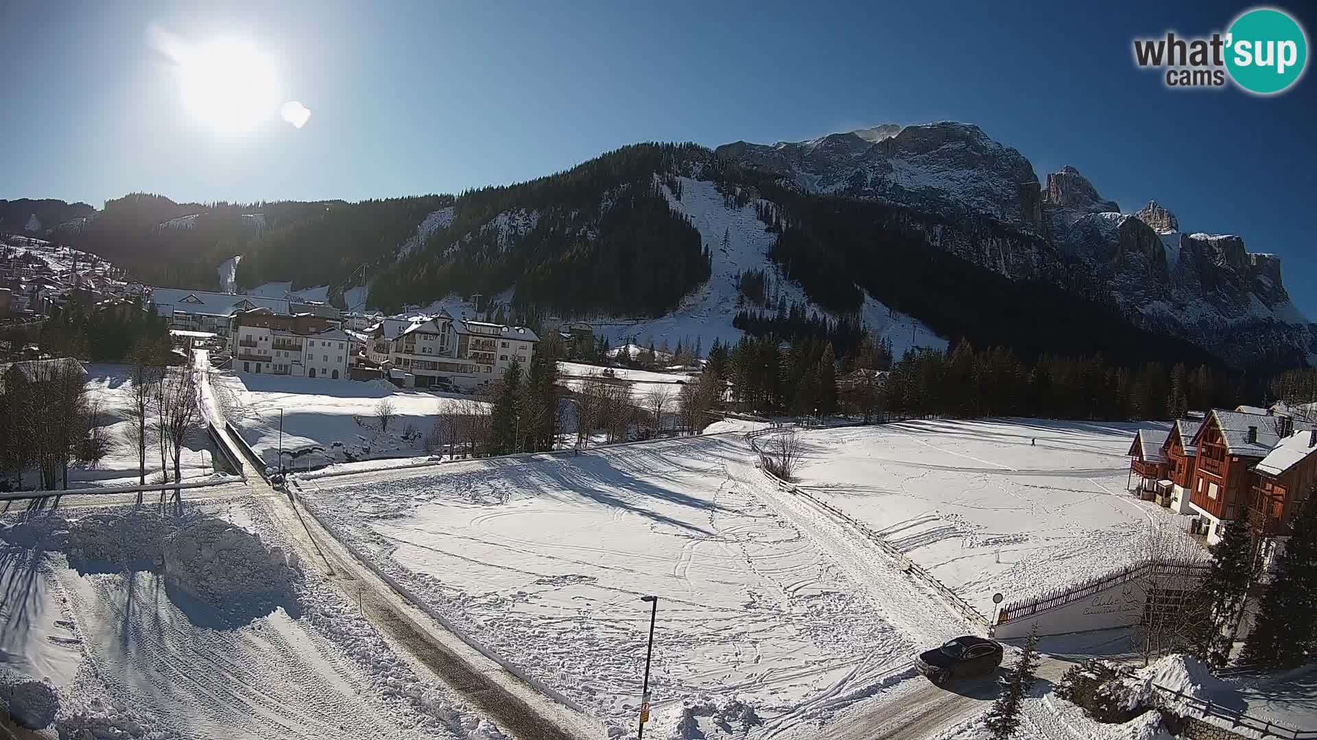 Webcam Corvara | Vista spettacolare Gruppo del Sella