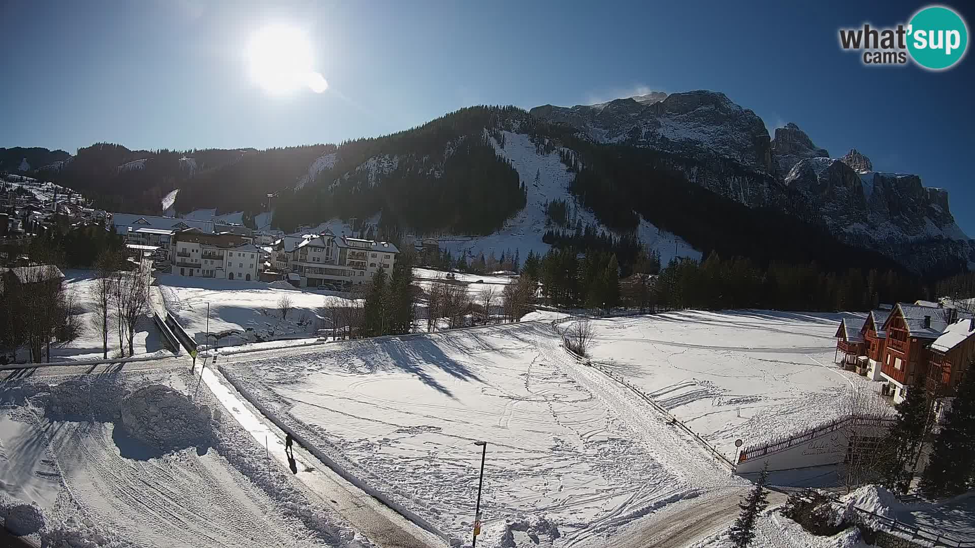 Webcam Corvara in Badia: Spectacular Views of the Sella Group