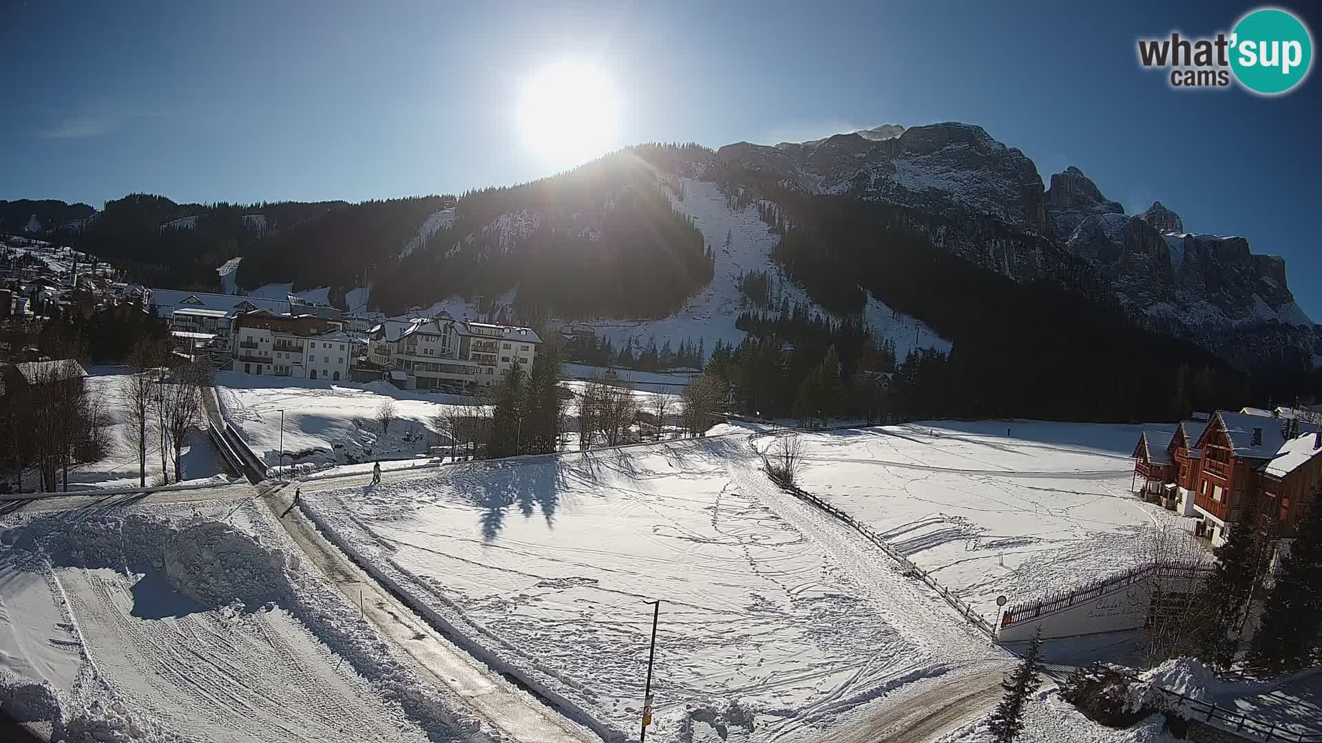 Corvara webcam | Spektakuläre Ausblicke auf die Sellagruppe