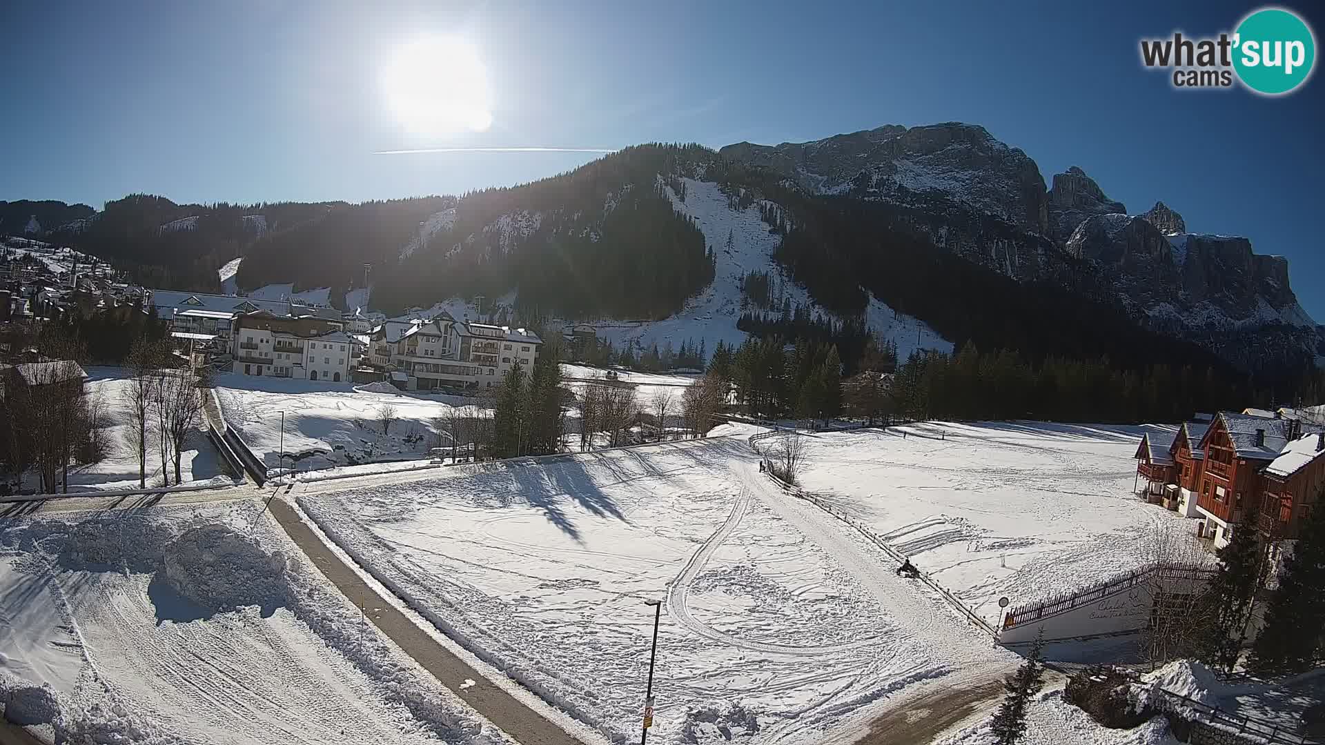 Corvara webcam | Spektakuläre Ausblicke auf die Sellagruppe