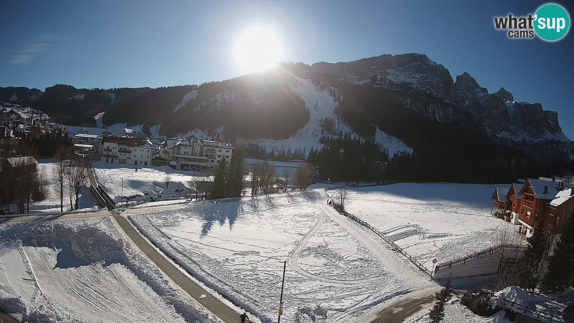 Corvara webcam | Spektakuläre Ausblicke auf die Sellagruppe