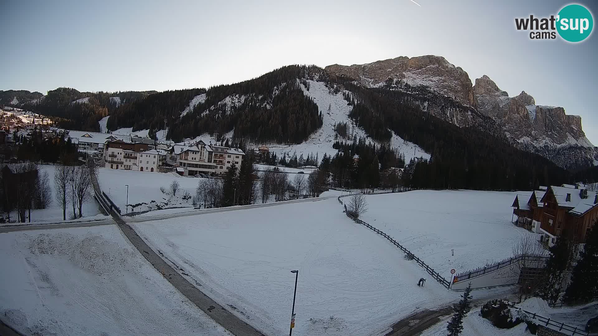 Webcam Corvara in Badia: Spectacular Views of the Sella Group