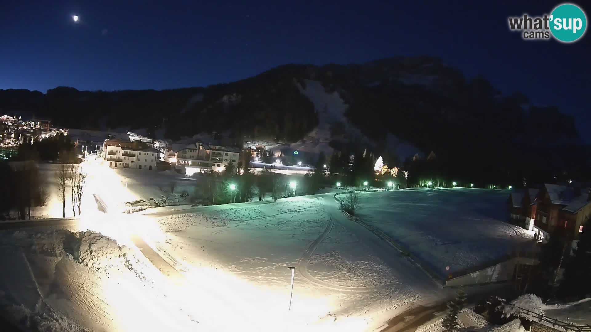 Webcam Corvara in Badia: Spectacular Views of the Sella Group