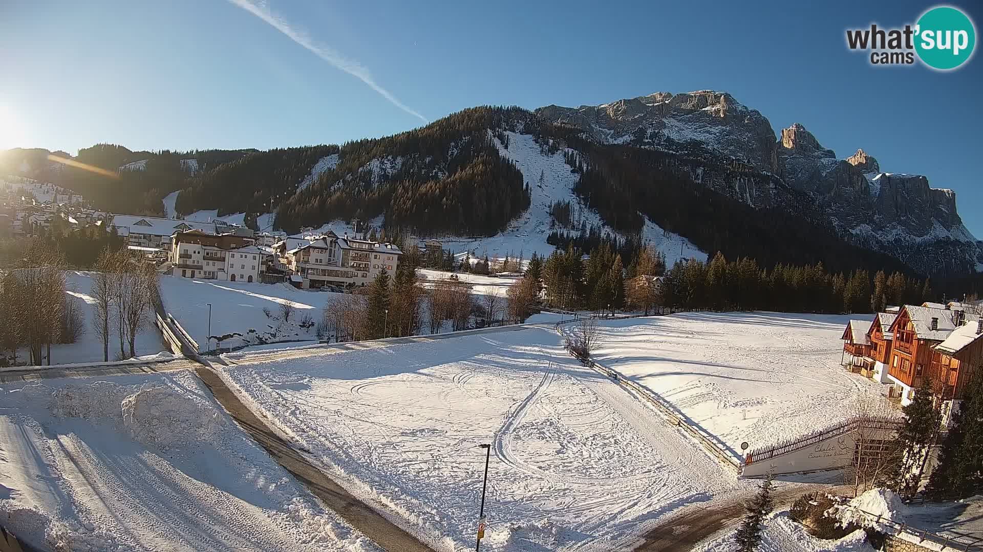 Camera en vivo Corvara | Vistas espectaculares del Grupo Sella