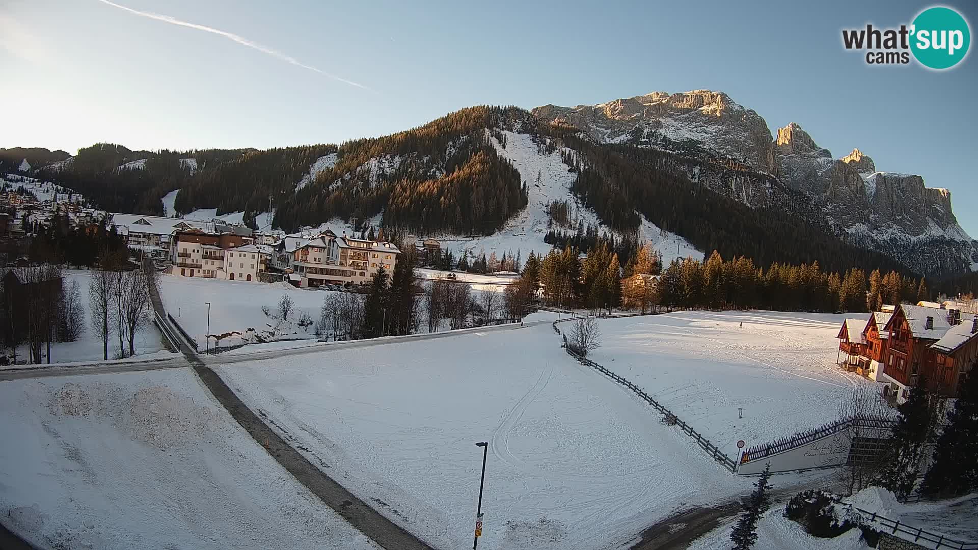 Camera en vivo Corvara | Vistas espectaculares del Grupo Sella