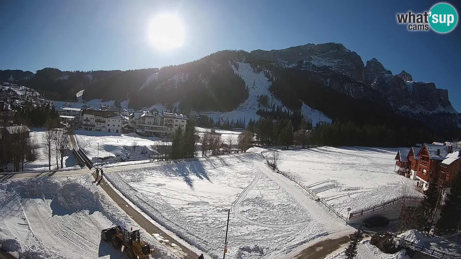 Webcam Corvara in Badia: Spectacular Views of the Sella Group