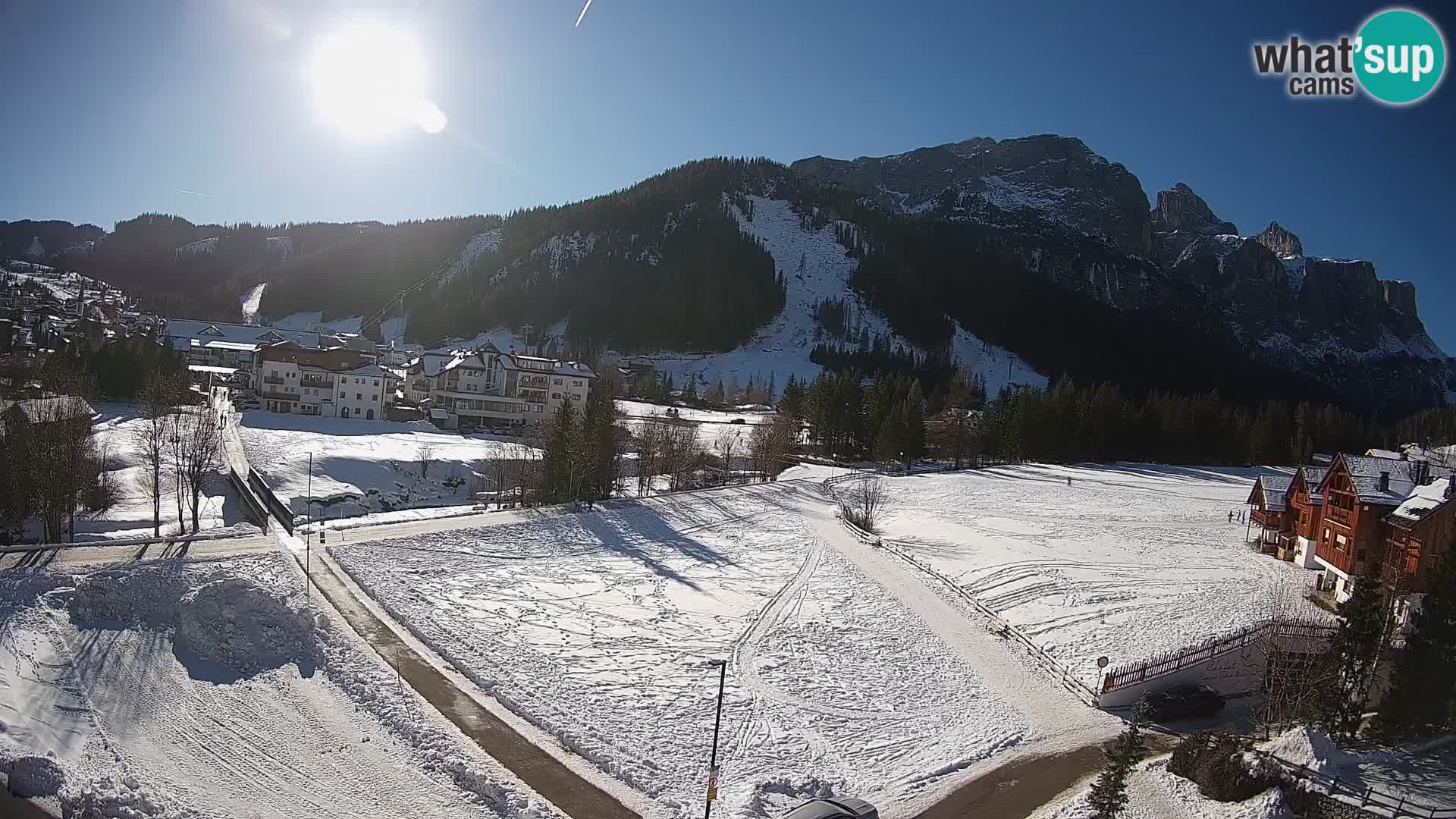 Webcam Corvara in Badia: Spectacular Views of the Sella Group