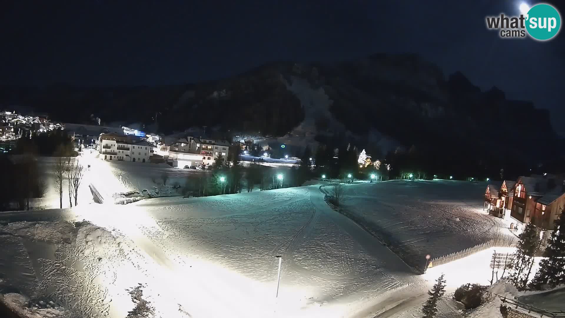 Webcam Corvara in Badia: Spectacular Views of the Sella Group