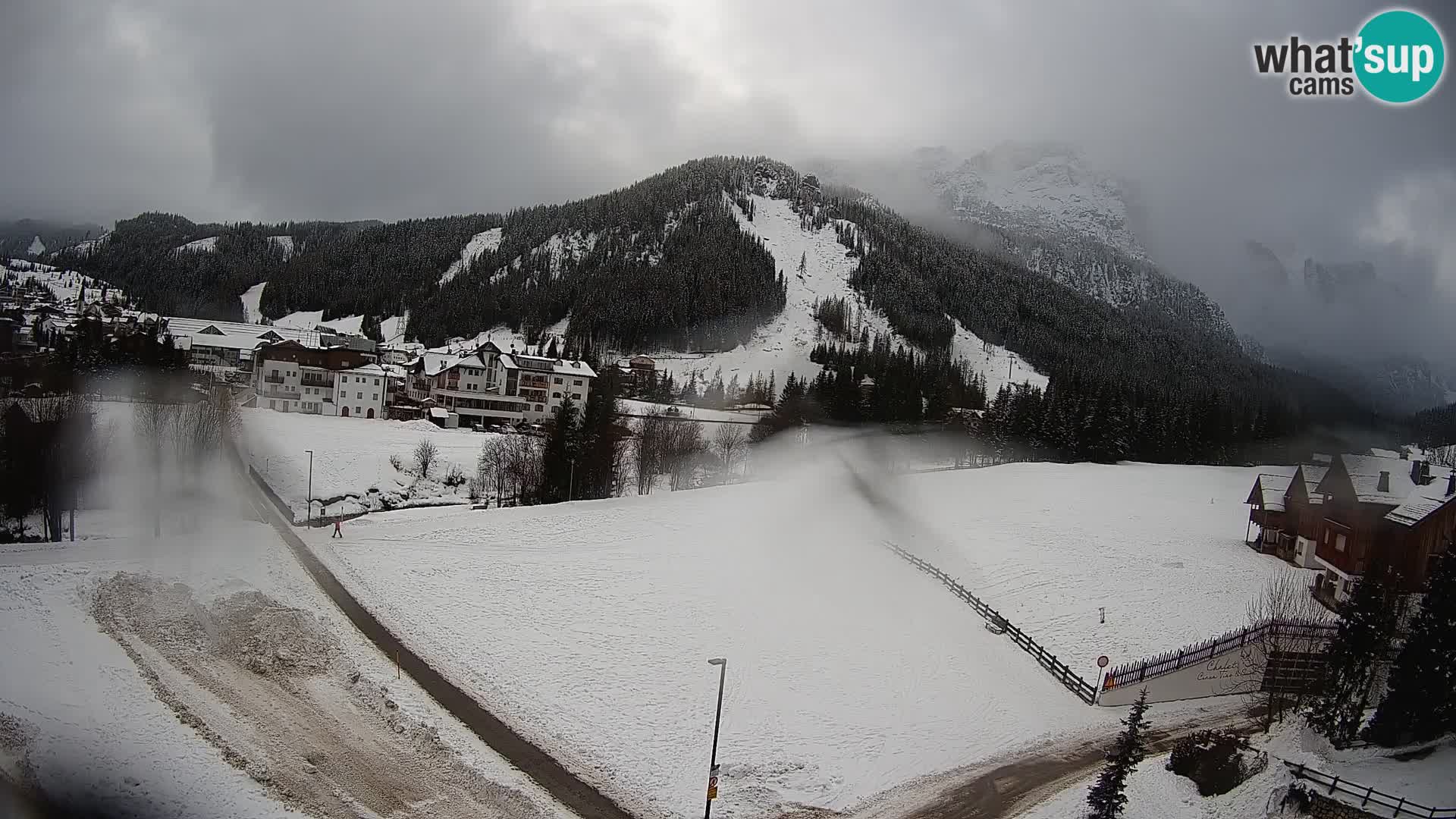 Corvara webcam | Spektakuläre Ausblicke auf die Sellagruppe