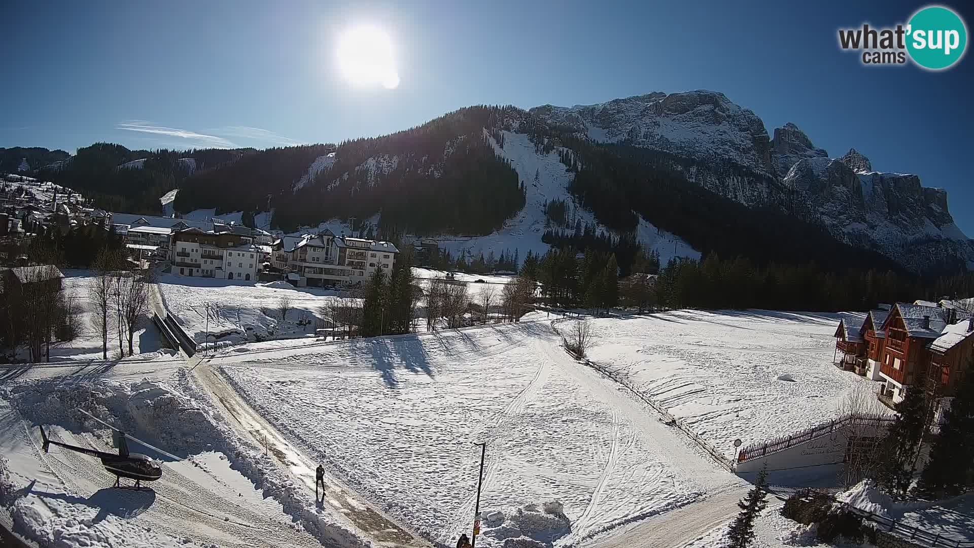 Webcam Corvara in Badia: Spectacular Views of the Sella Group