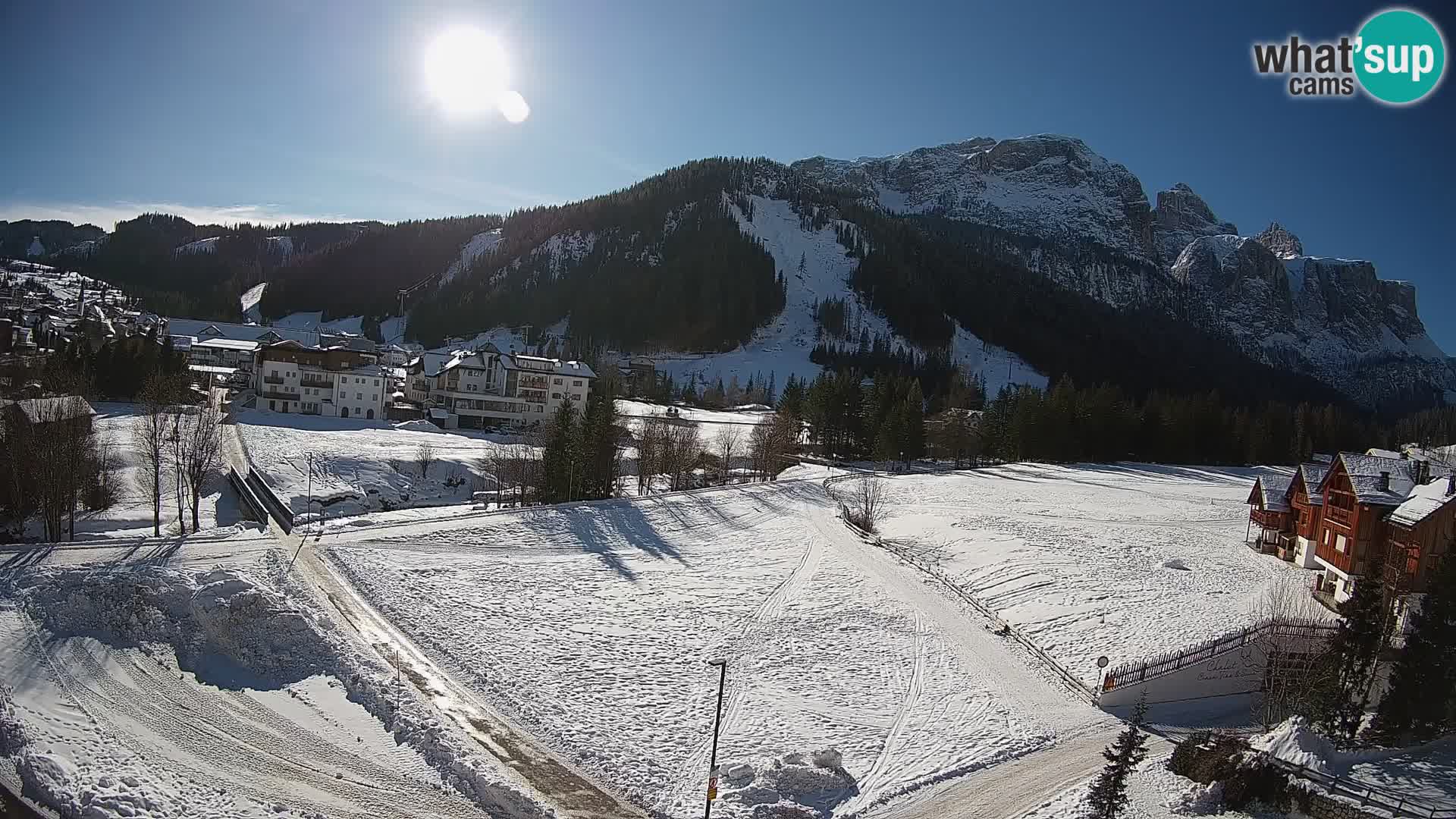 Corvara webcam | Spektakuläre Ausblicke auf die Sellagruppe