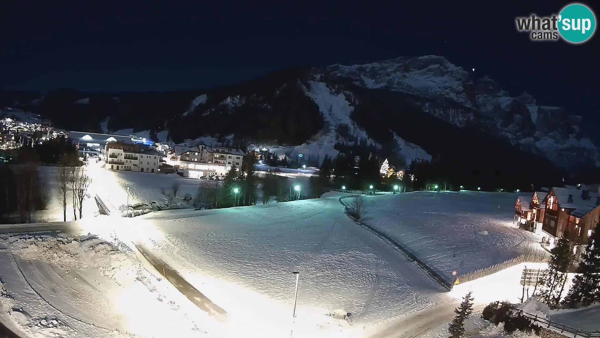 Live cam Corvara | Vues spectaculaires sur le groupe Sella