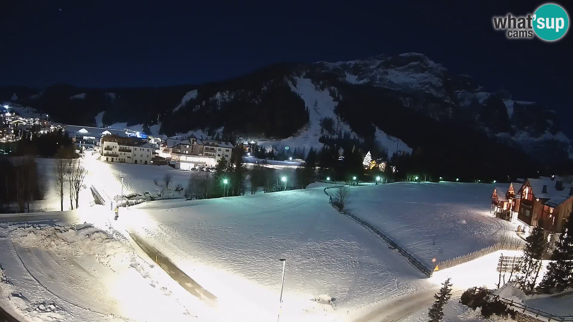 Webcam Corvara in Badia: Spectacular Views of the Sella Group