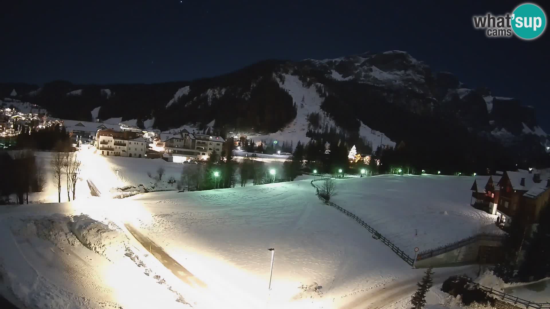 Webcam Corvara in Badia: Spectacular Views of the Sella Group