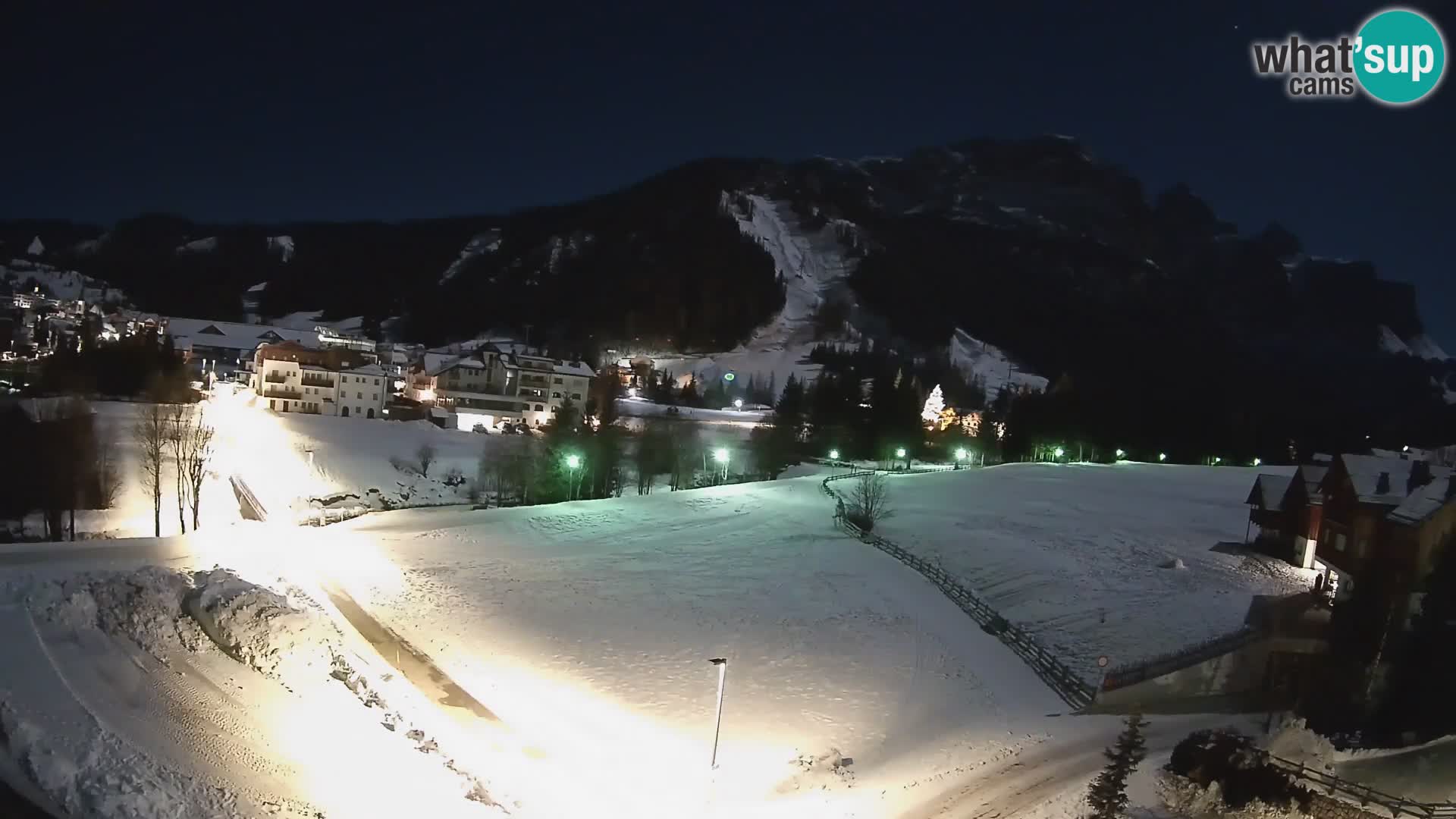 Webcam Corvara in Badia: Spectacular Views of the Sella Group