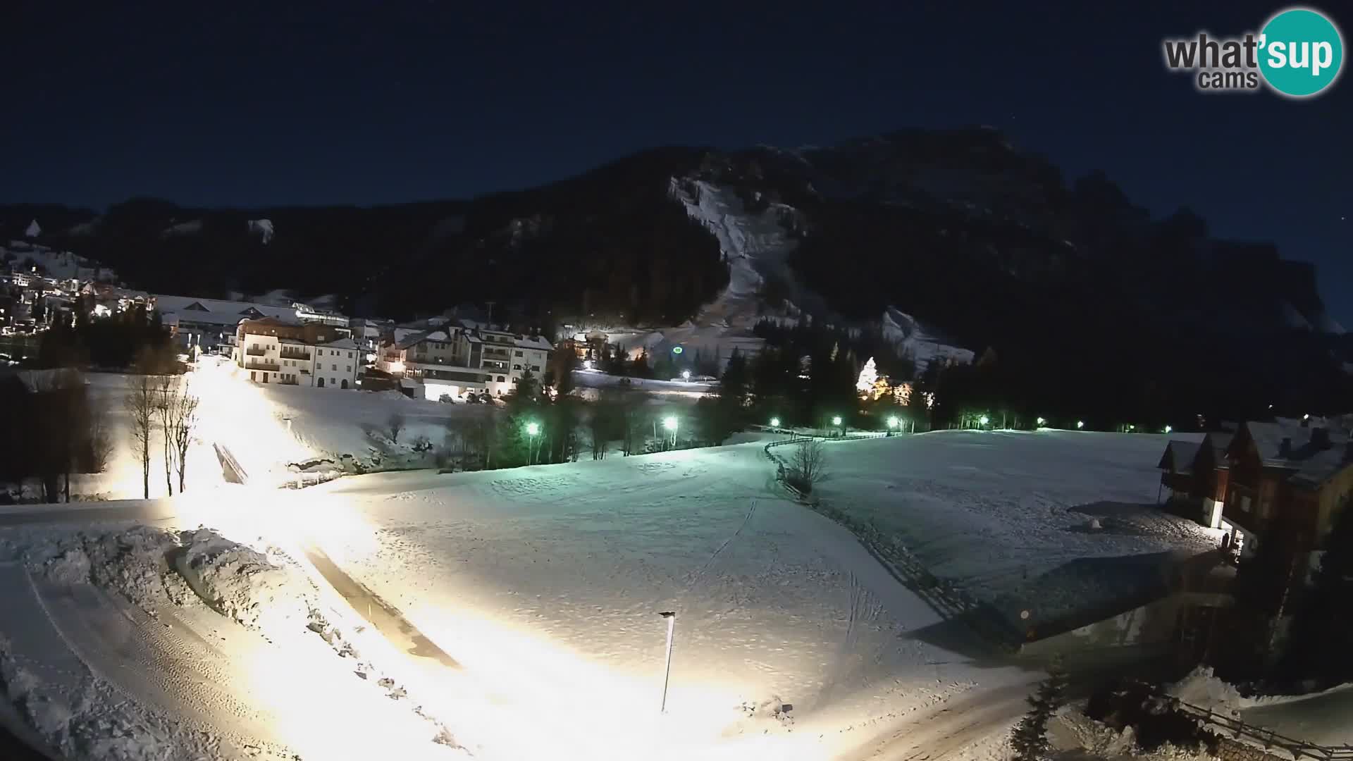 Webcam Corvara in Badia: Spectacular Views of the Sella Group