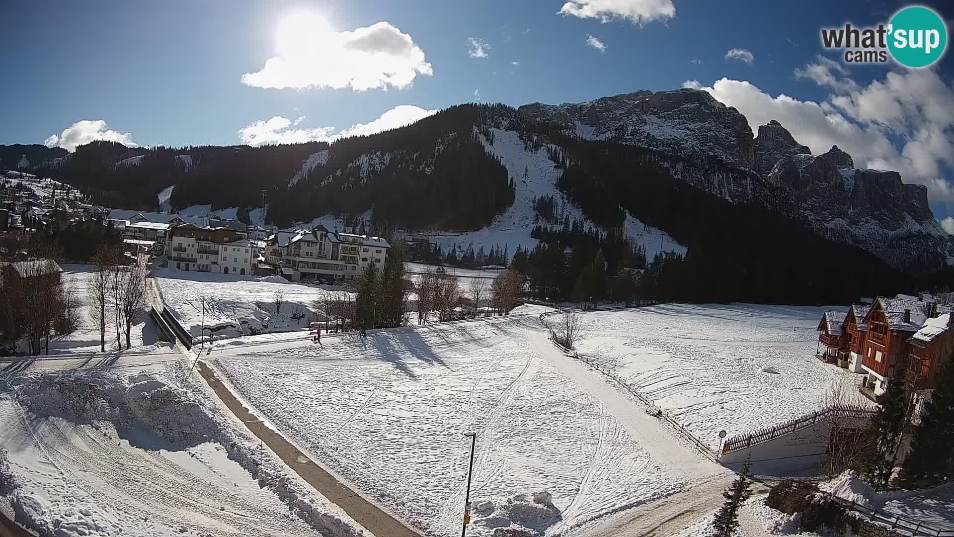 Corvara webcam | Spektakuläre Ausblicke auf die Sellagruppe