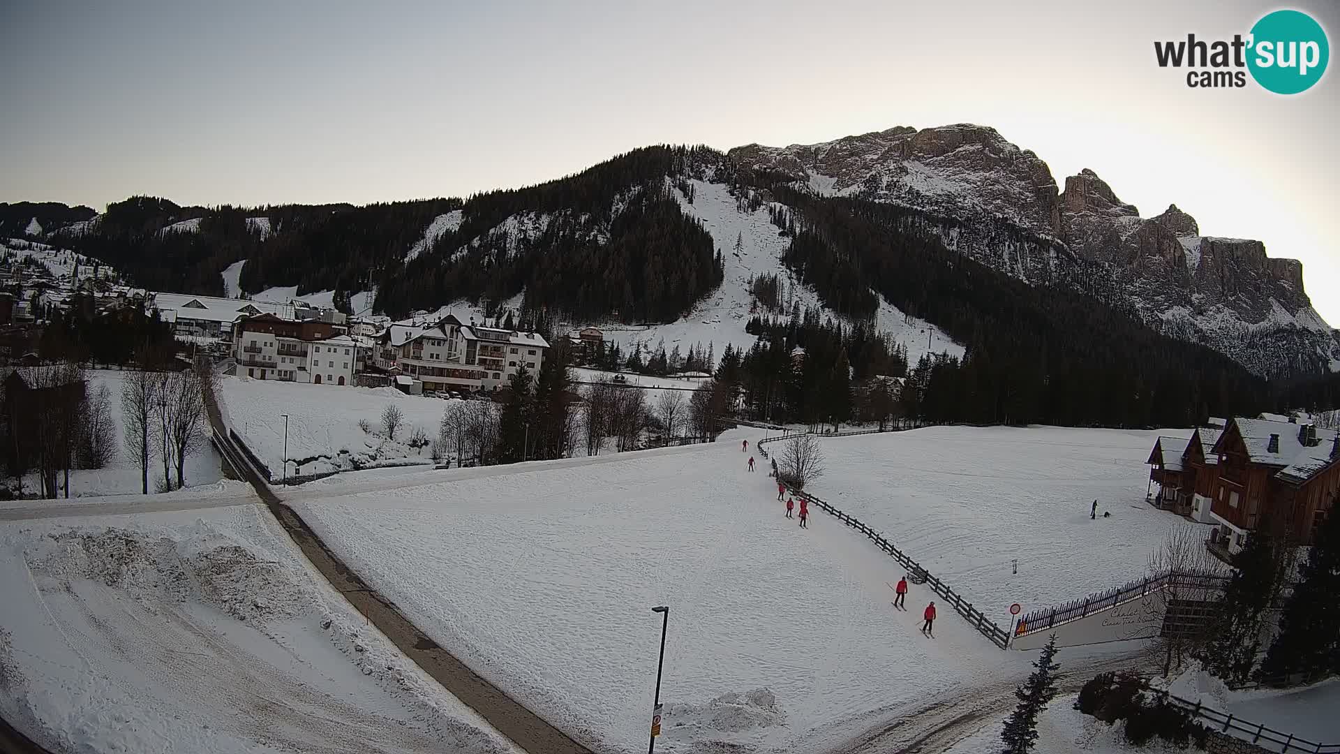 Webcam Corvara in Badia: Spectacular Views of the Sella Group