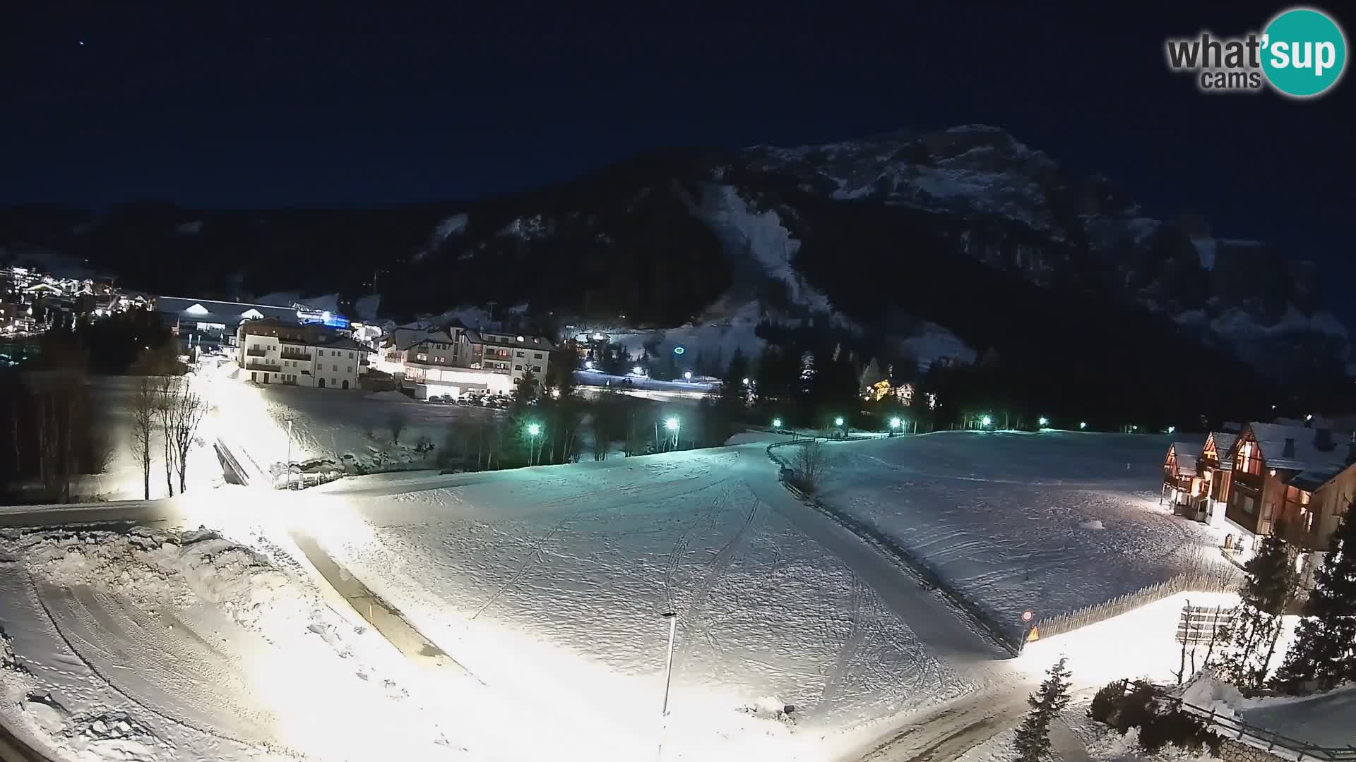 Webcam Corvara in Badia: Spectacular Views of the Sella Group