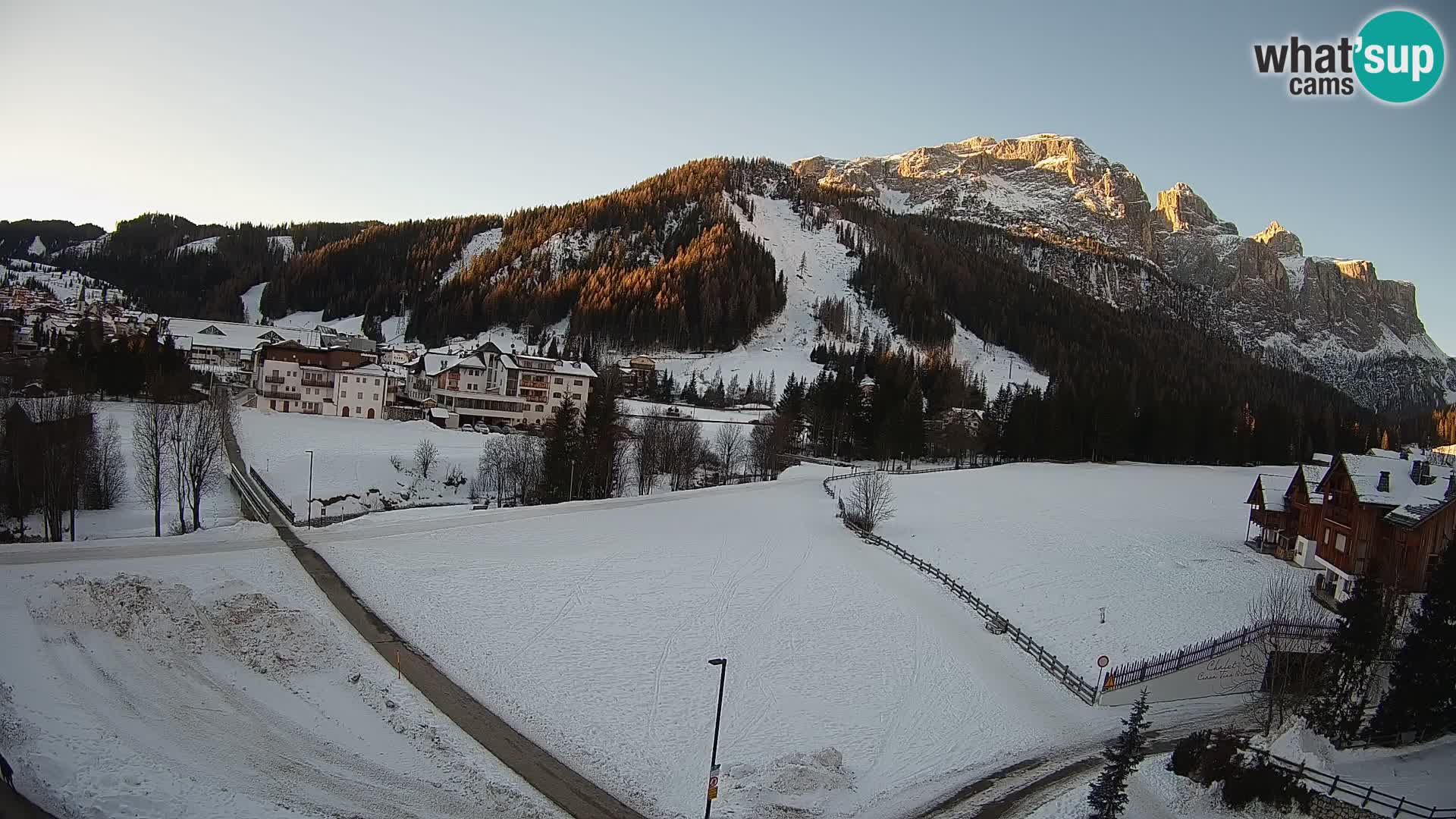 Camera en vivo Corvara | Vistas espectaculares del Grupo Sella