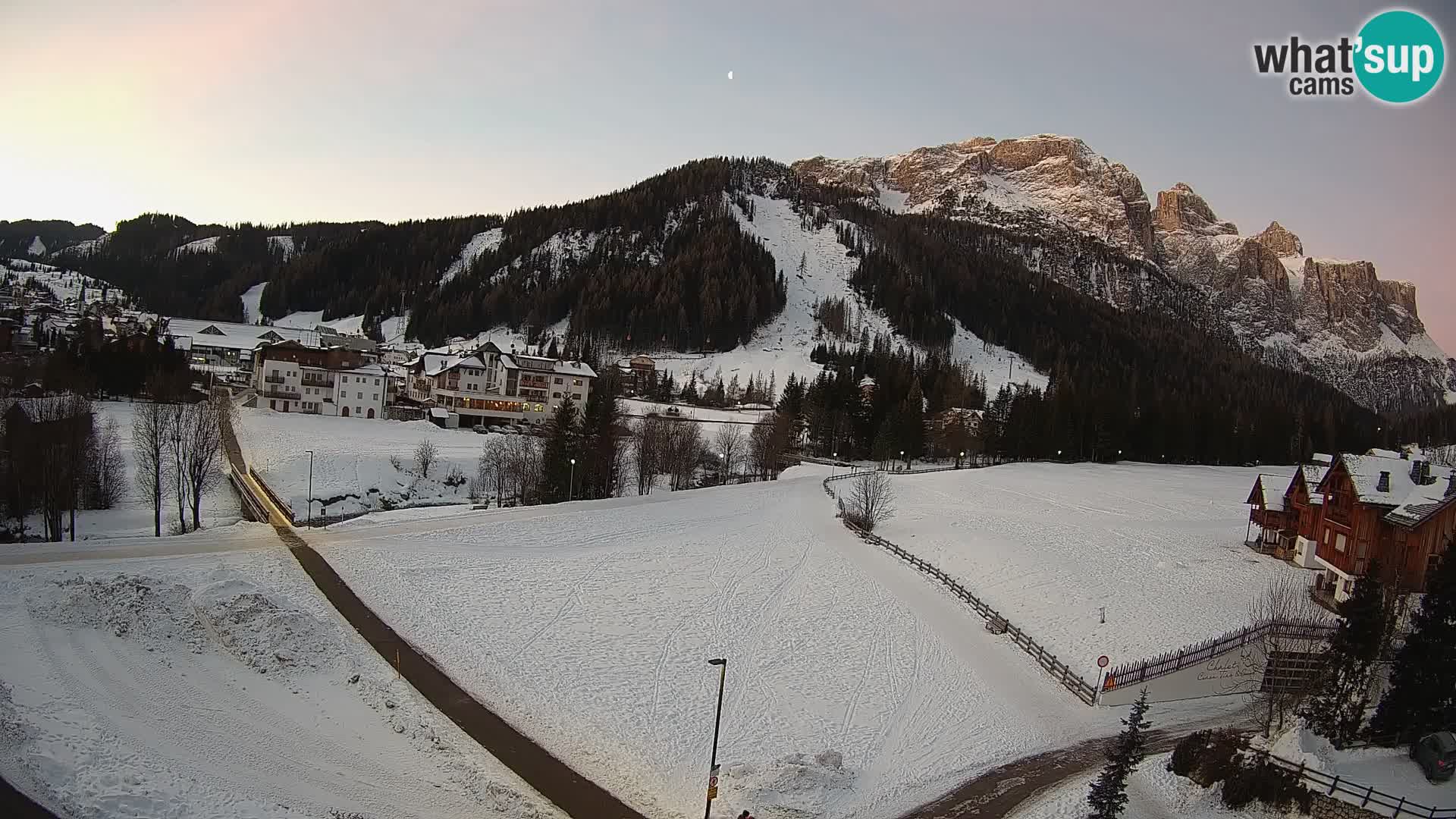 Camera en vivo Corvara | Vistas espectaculares del Grupo Sella