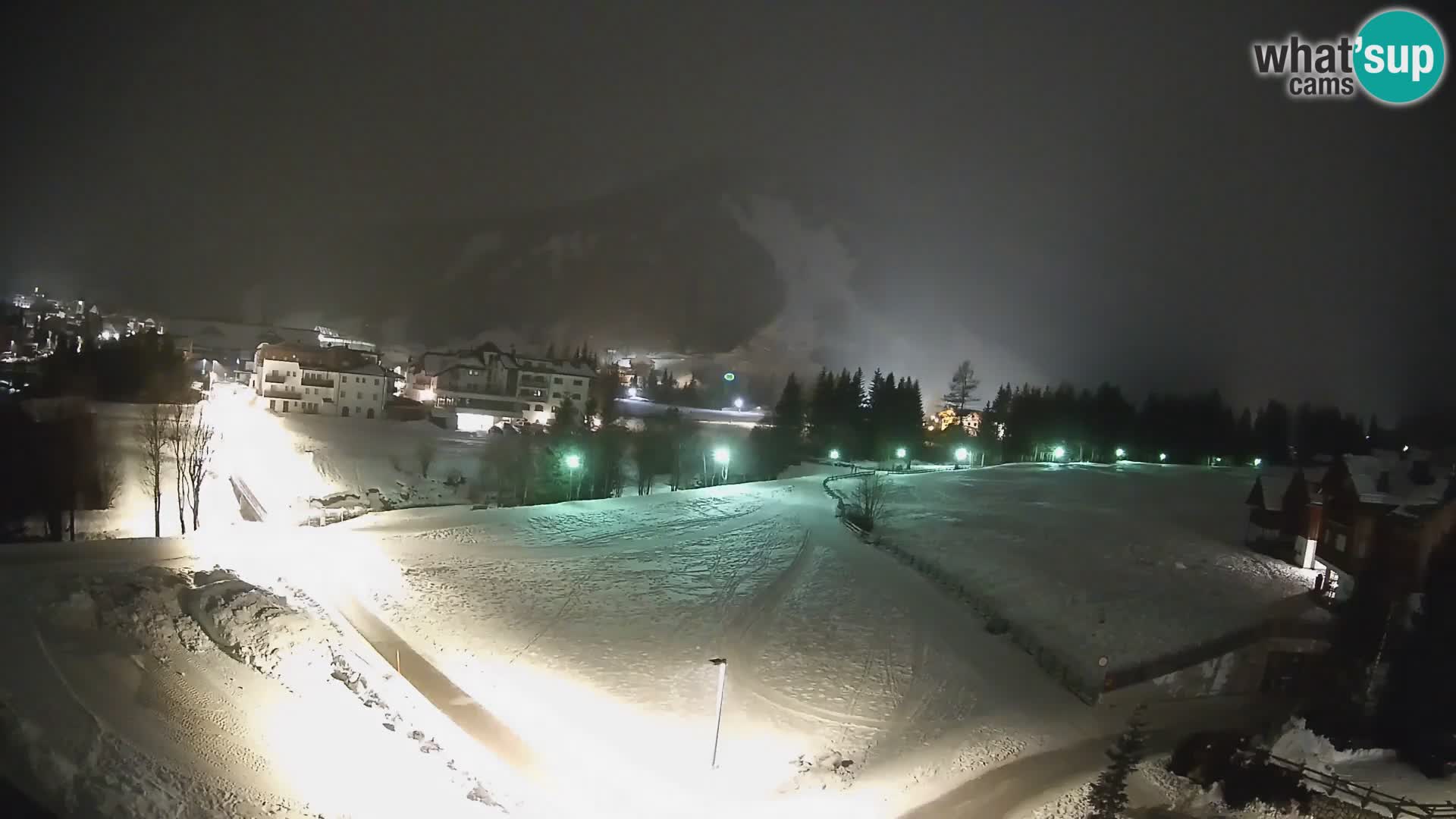 Webcam Corvara in Badia: Spectacular Views of the Sella Group