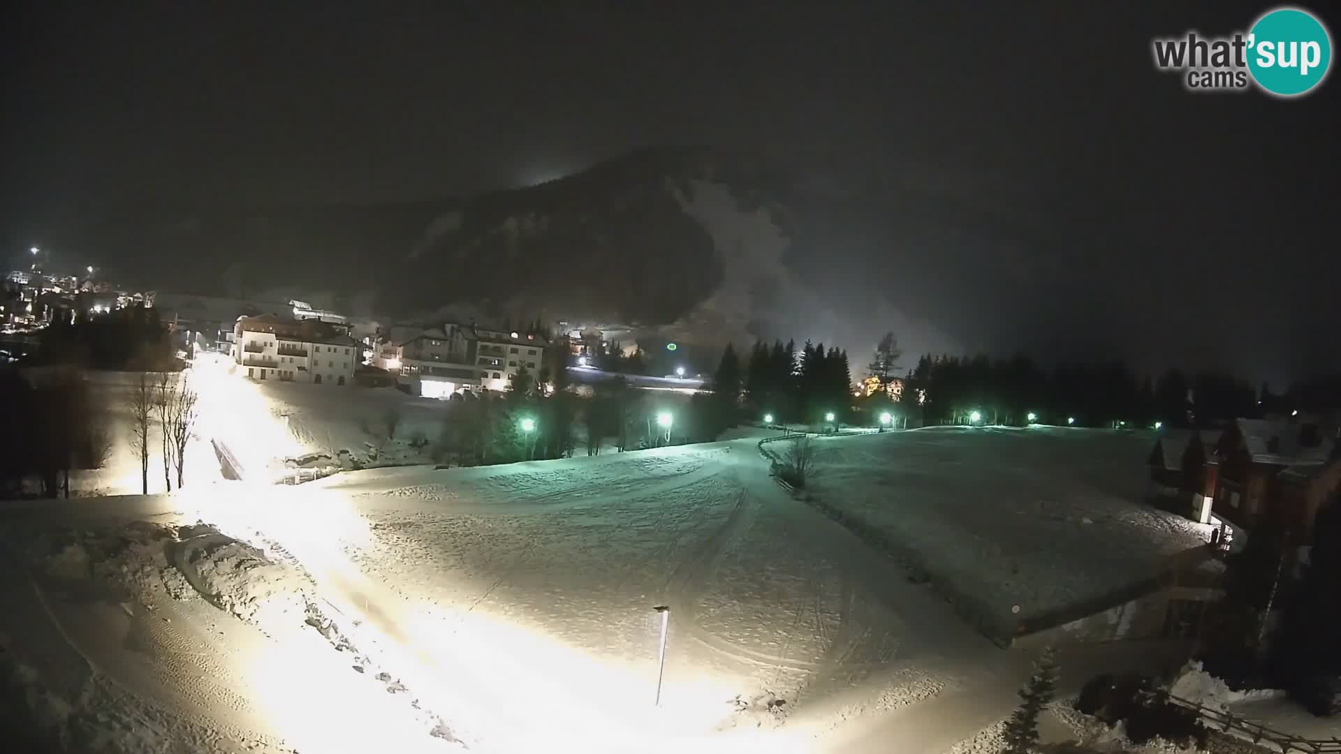 Webcam Corvara | Vista spettacolare Gruppo del Sella