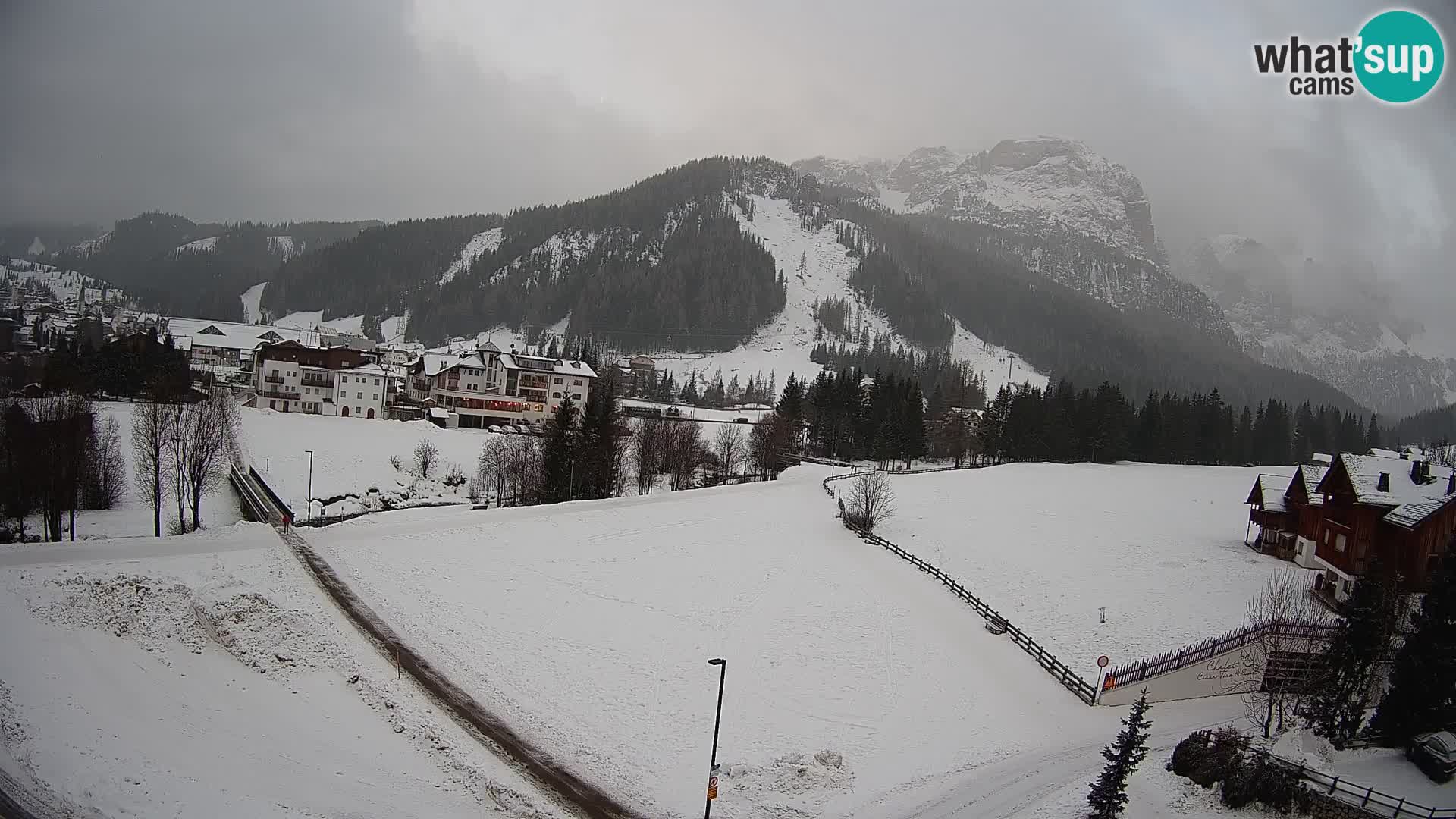 Camera en vivo Corvara | Vistas espectaculares del Grupo Sella