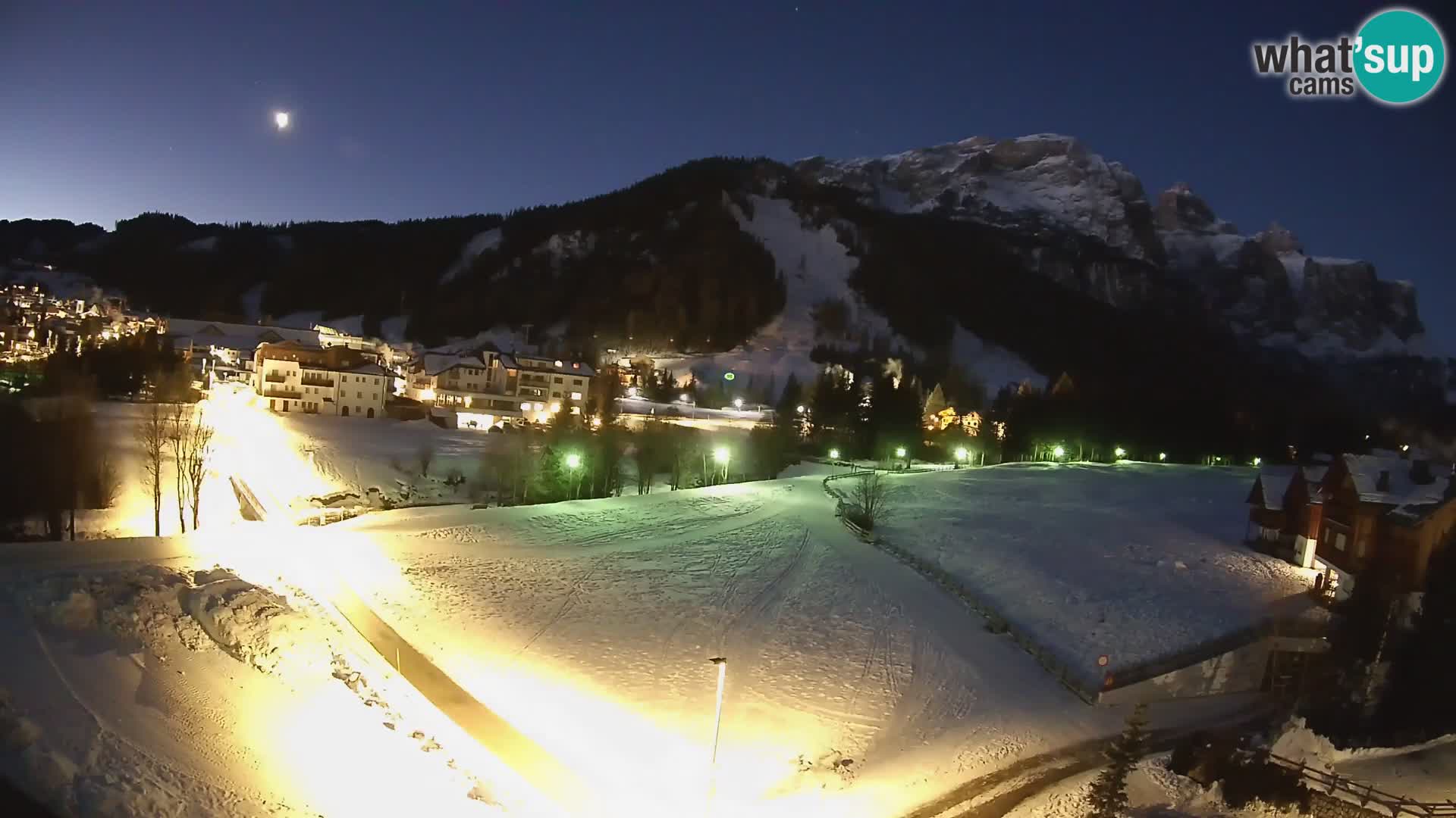 Webcam Corvara | Vista spettacolare Gruppo del Sella