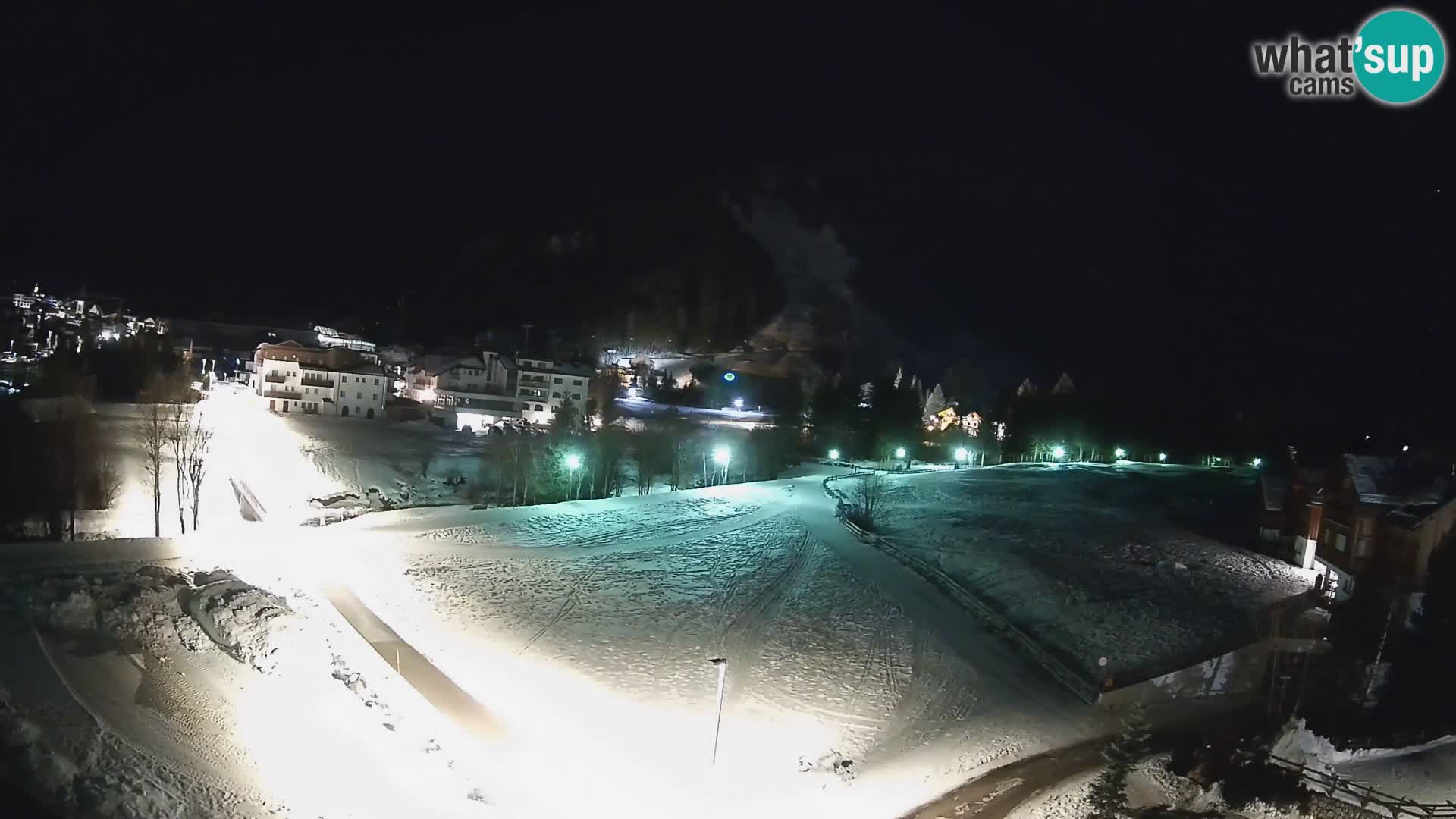 Webcam Corvara in Badia: Spectacular Views of the Sella Group