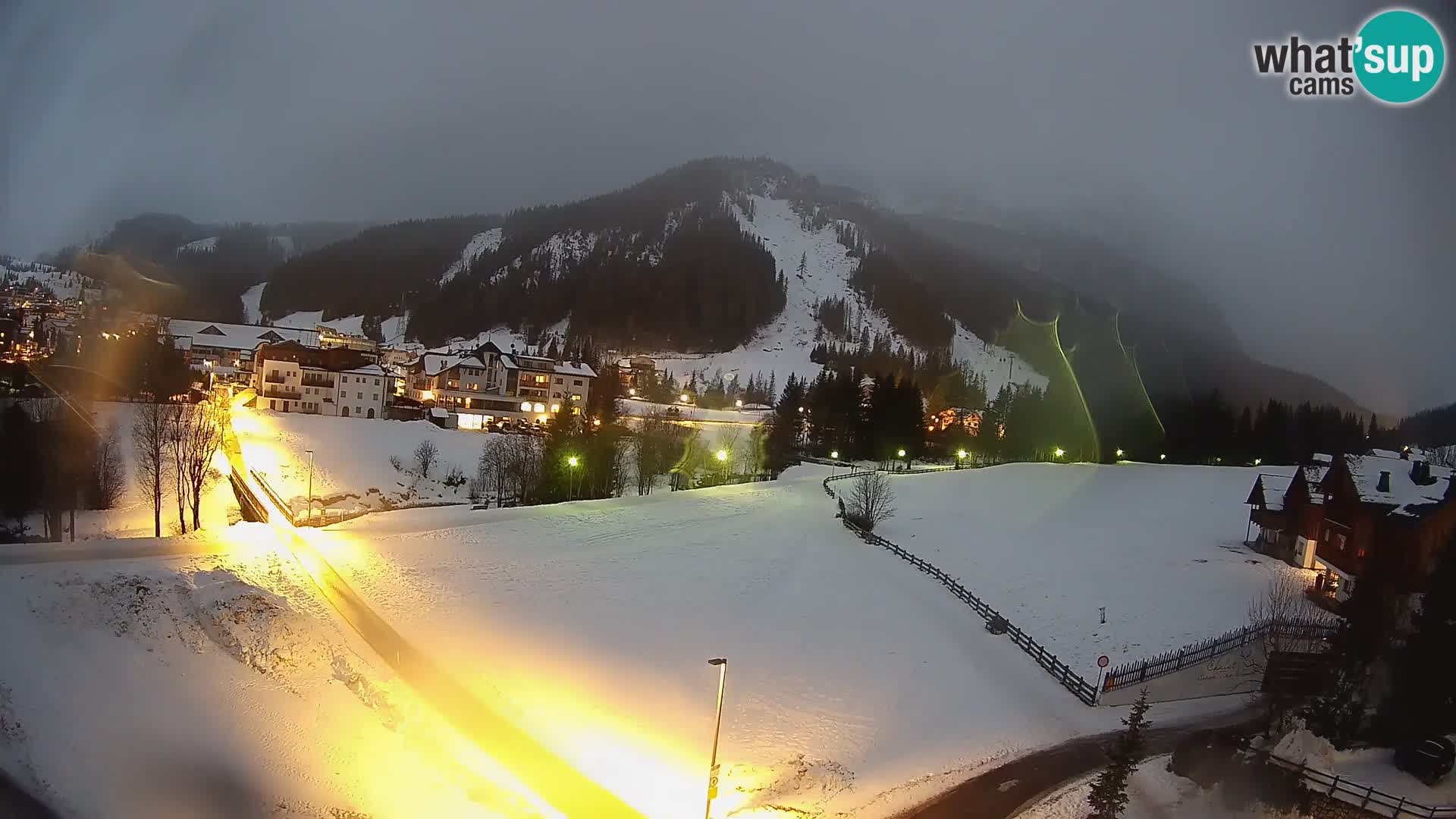 Corvara webcam | Spektakuläre Ausblicke auf die Sellagruppe