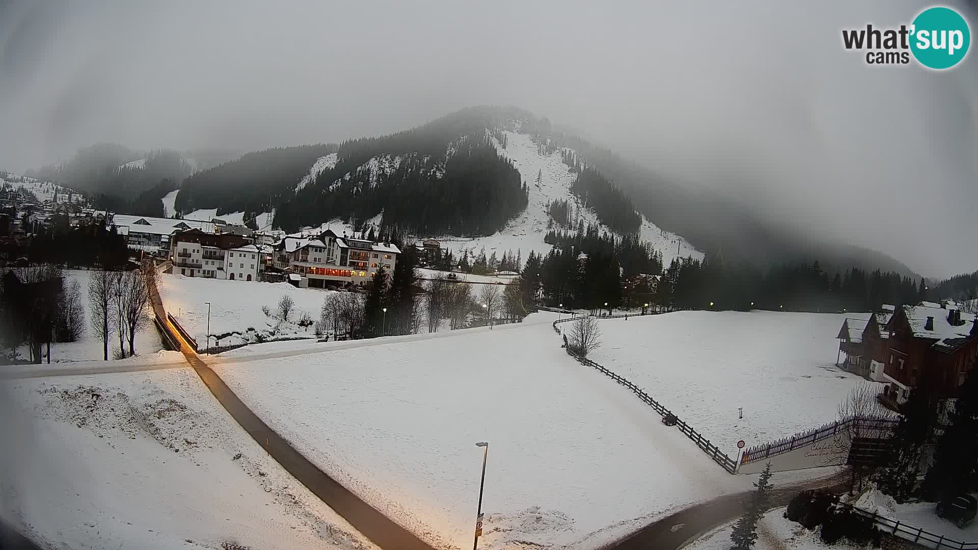 Webcam Corvara in Badia: Spectacular Views of the Sella Group