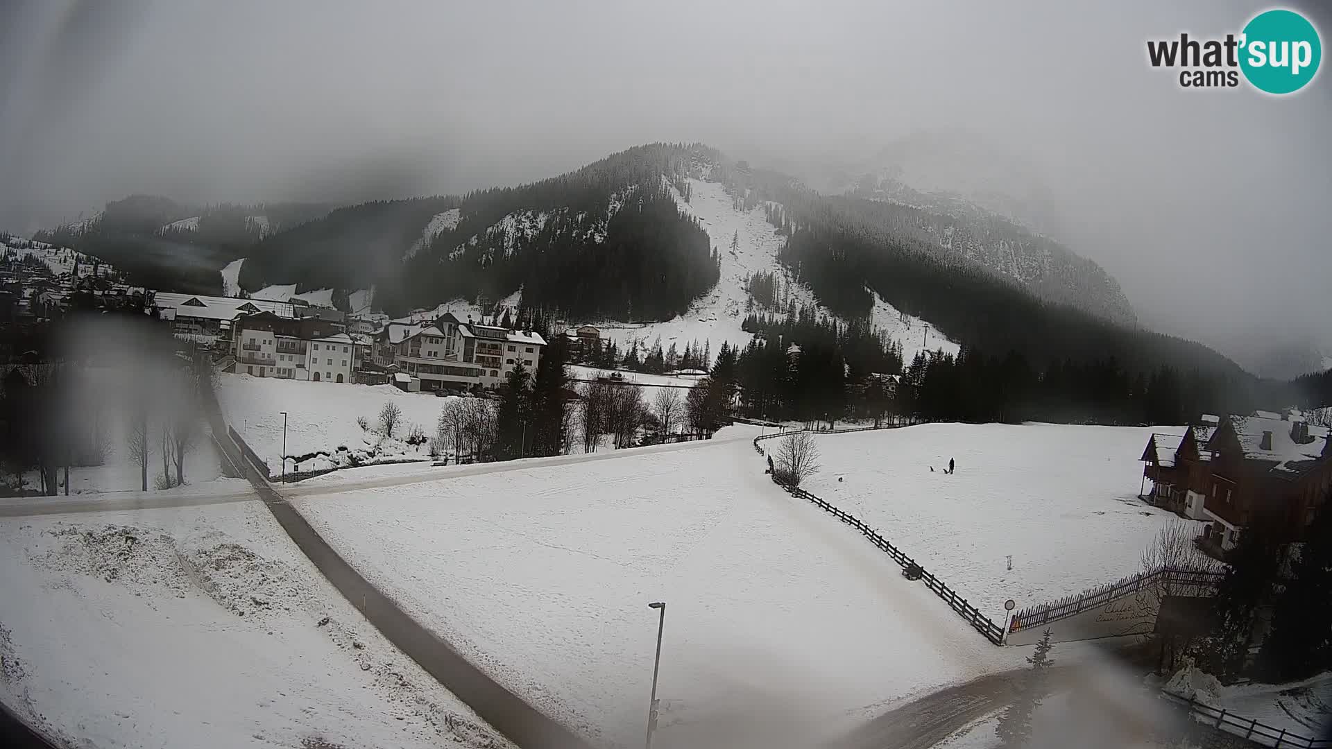 Webcam Corvara | Vista spettacolare Gruppo del Sella