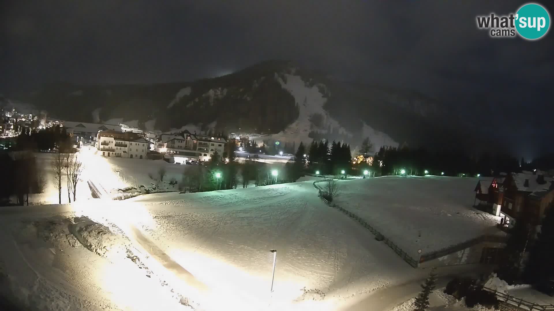 Webcam Corvara in Badia: Spectacular Views of the Sella Group